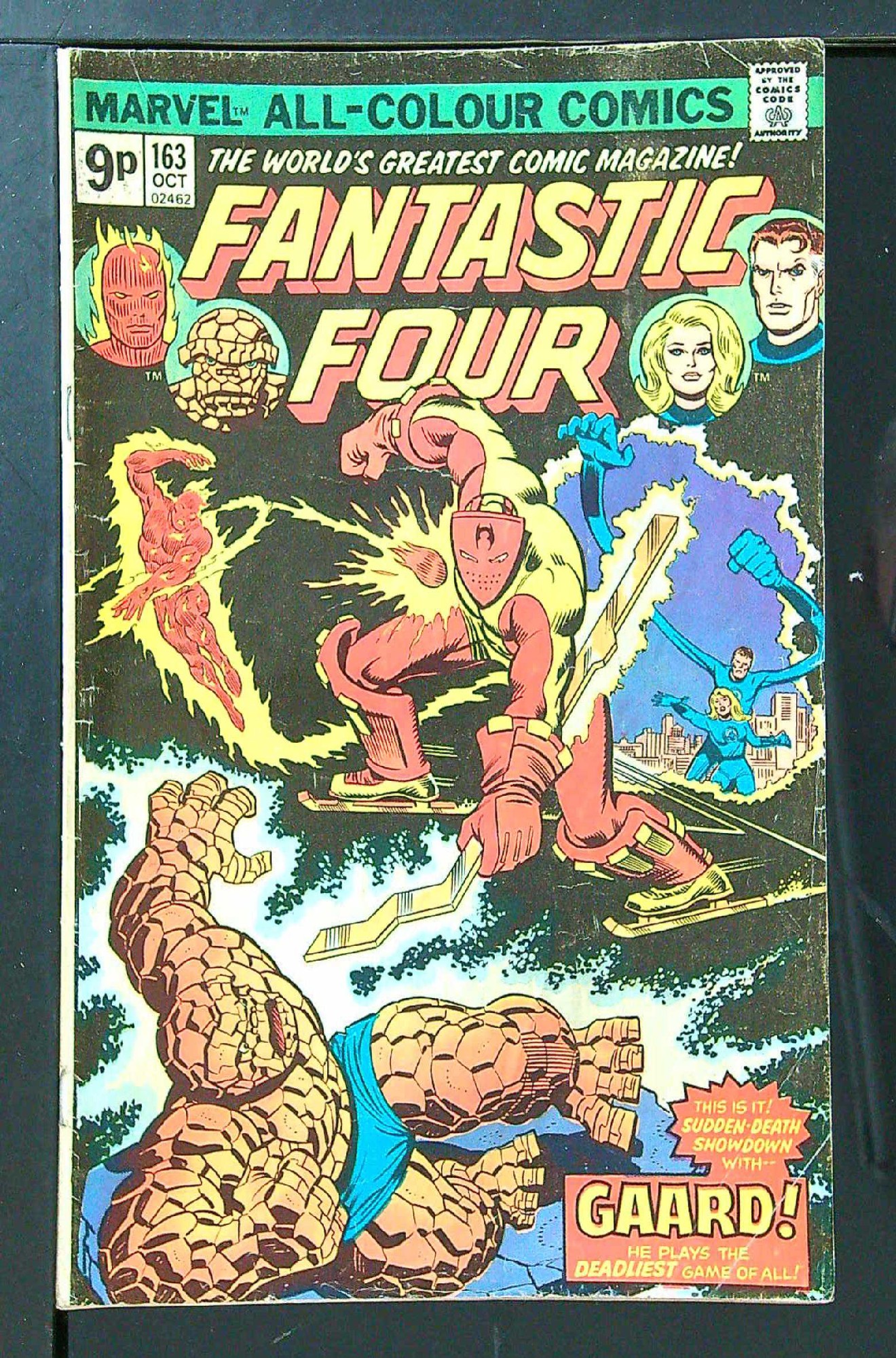 Cover of Fantastic Four (Vol 1) #163. One of 250,000 Vintage American Comics on sale from Krypton!