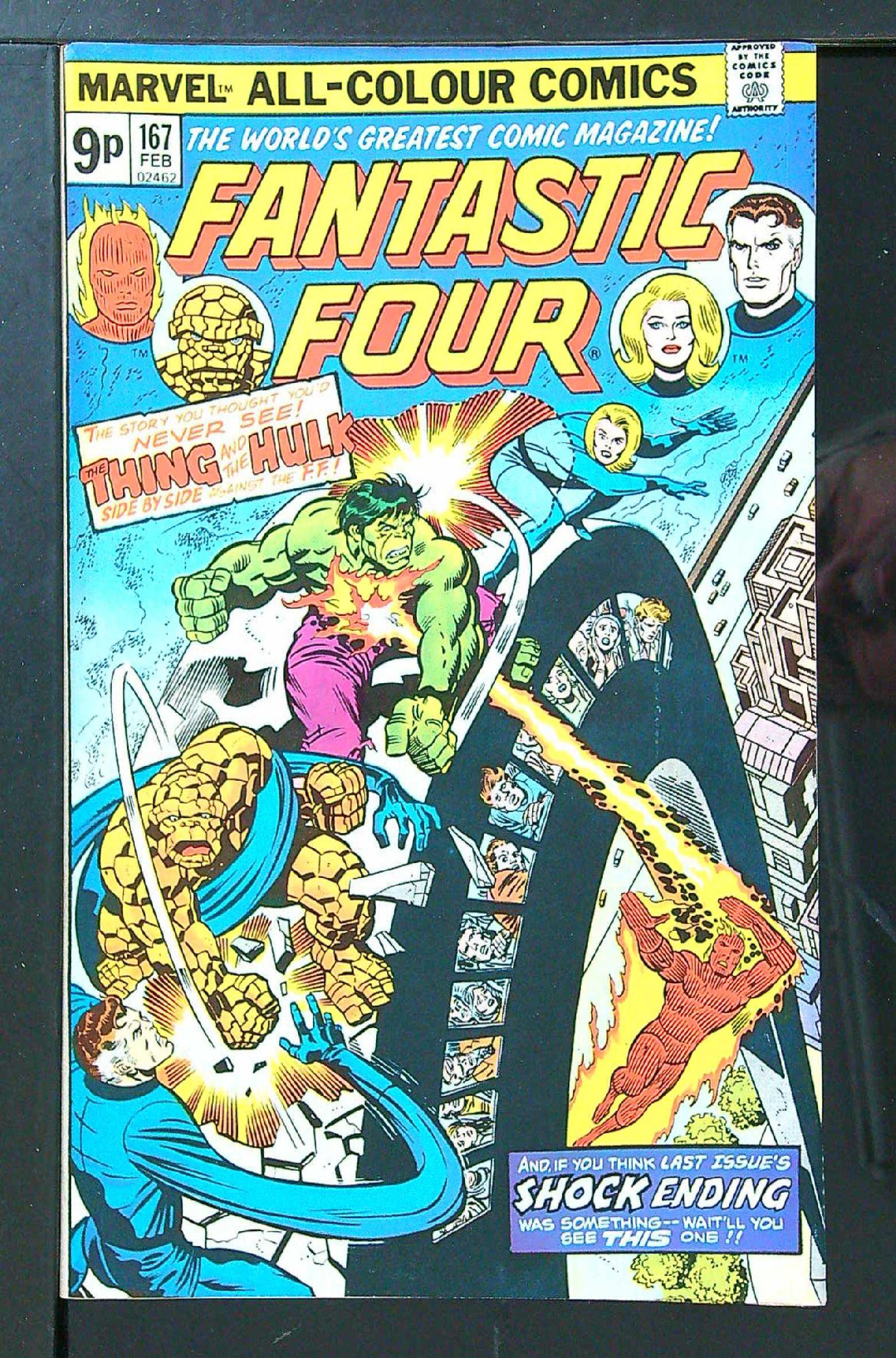 Cover of Fantastic Four (Vol 1) #167. One of 250,000 Vintage American Comics on sale from Krypton!