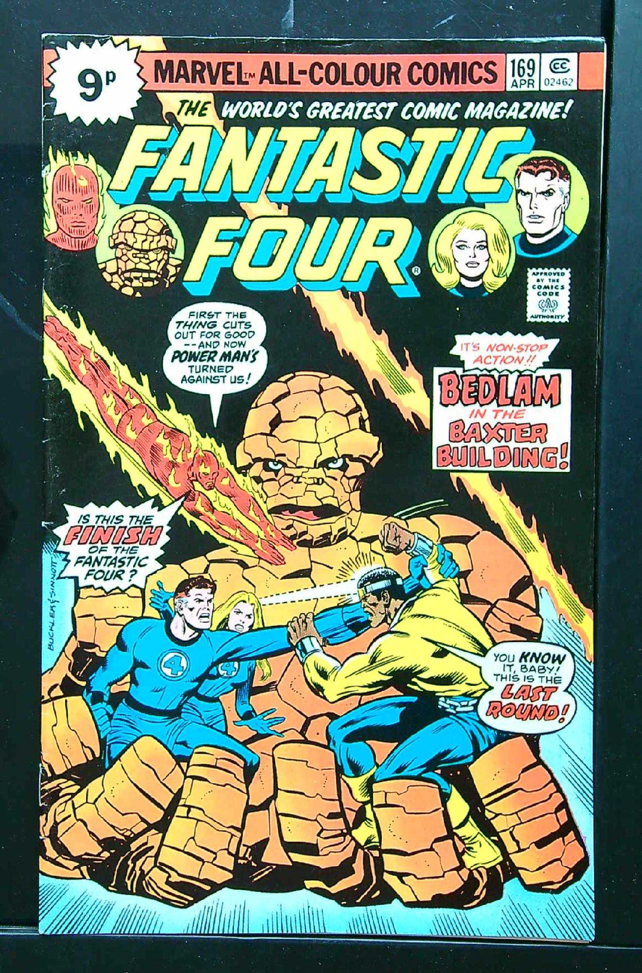 Cover of Fantastic Four (Vol 1) #169. One of 250,000 Vintage American Comics on sale from Krypton!