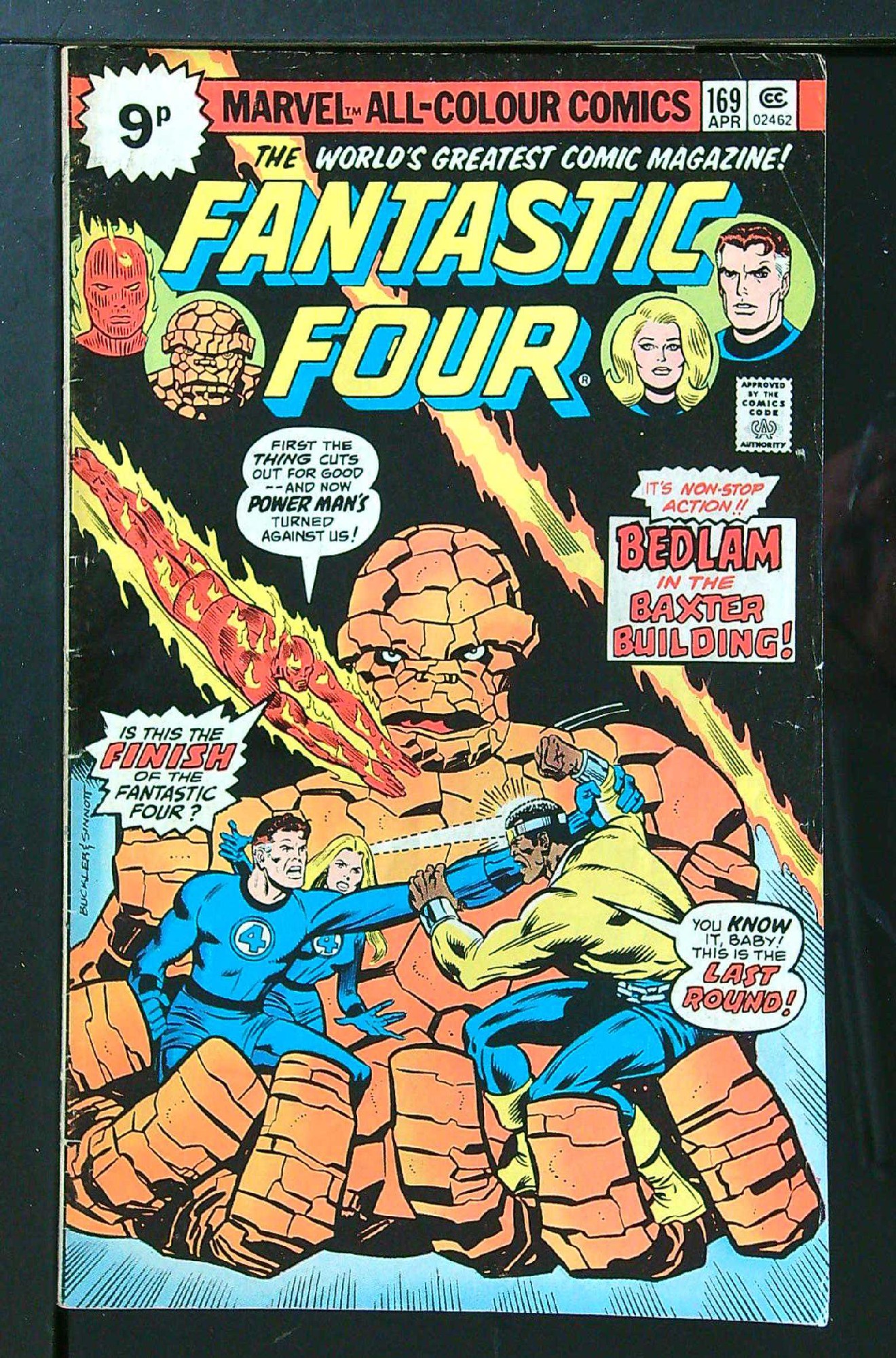 Cover of Fantastic Four (Vol 1) #169. One of 250,000 Vintage American Comics on sale from Krypton!