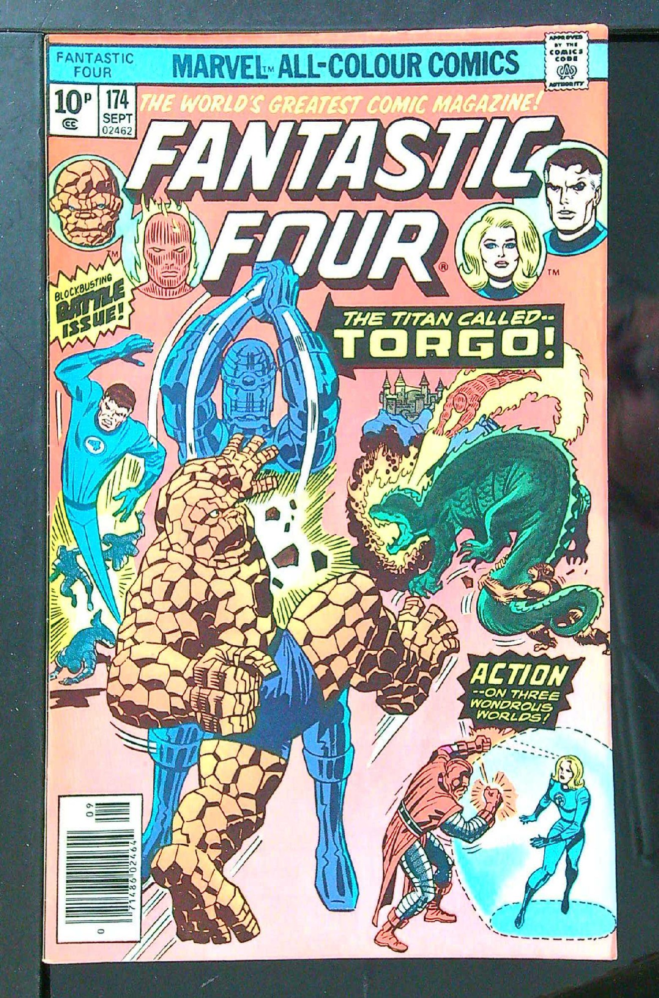 Cover of Fantastic Four (Vol 1) #174. One of 250,000 Vintage American Comics on sale from Krypton!