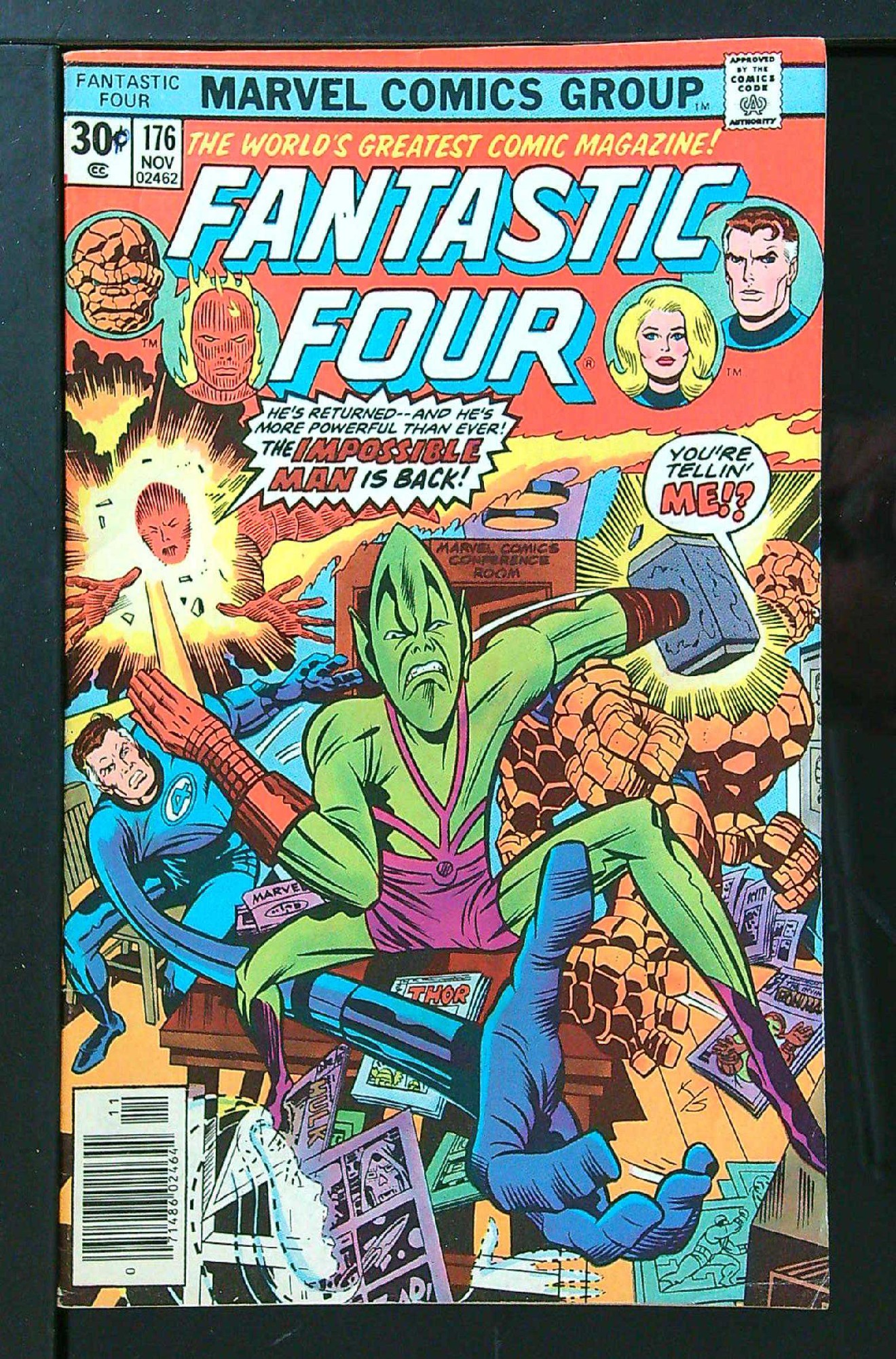 Cover of Fantastic Four (Vol 1) #176. One of 250,000 Vintage American Comics on sale from Krypton!