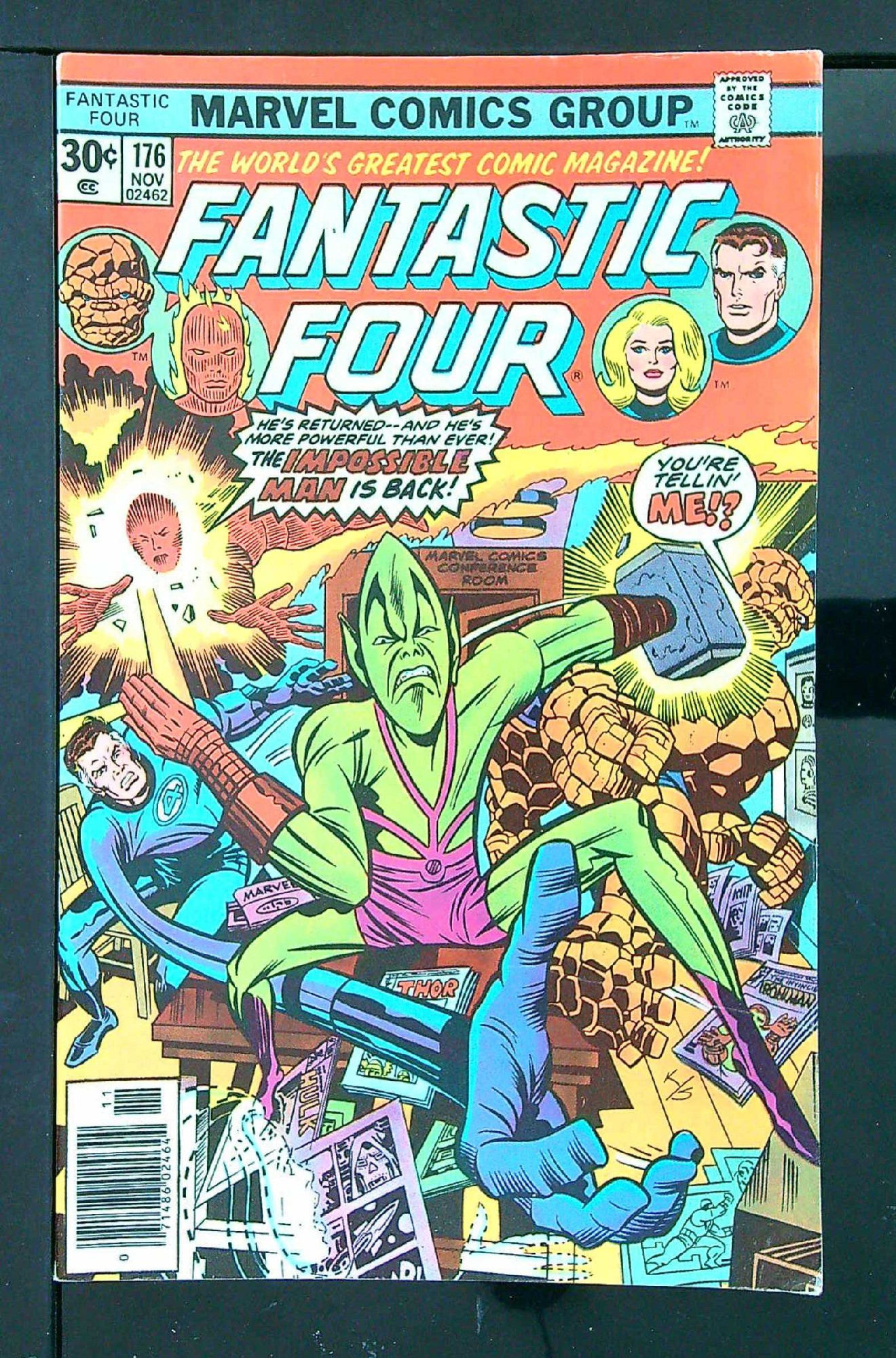 Cover of Fantastic Four (Vol 1) #176. One of 250,000 Vintage American Comics on sale from Krypton!