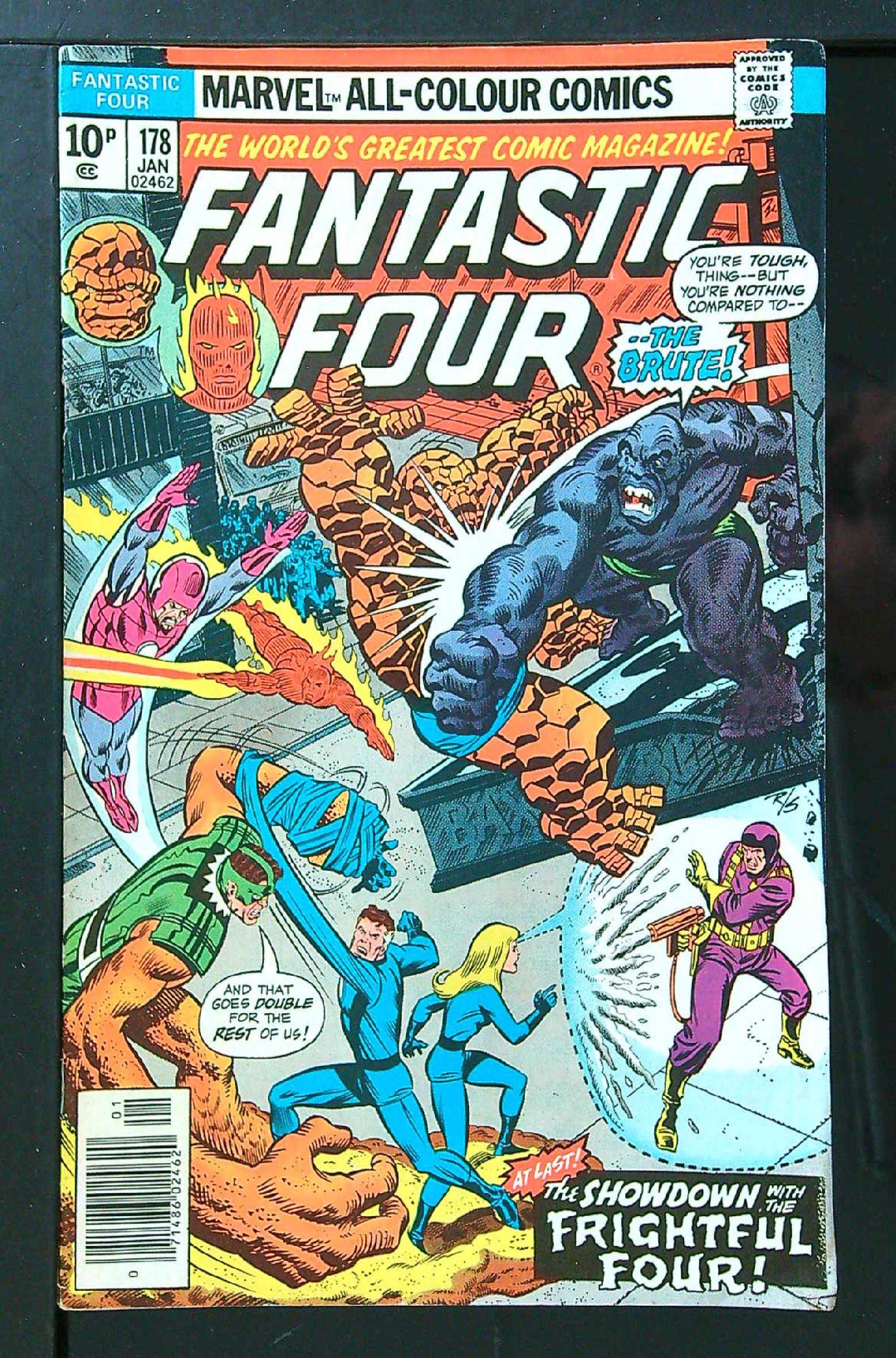 Cover of Fantastic Four (Vol 1) #178. One of 250,000 Vintage American Comics on sale from Krypton!