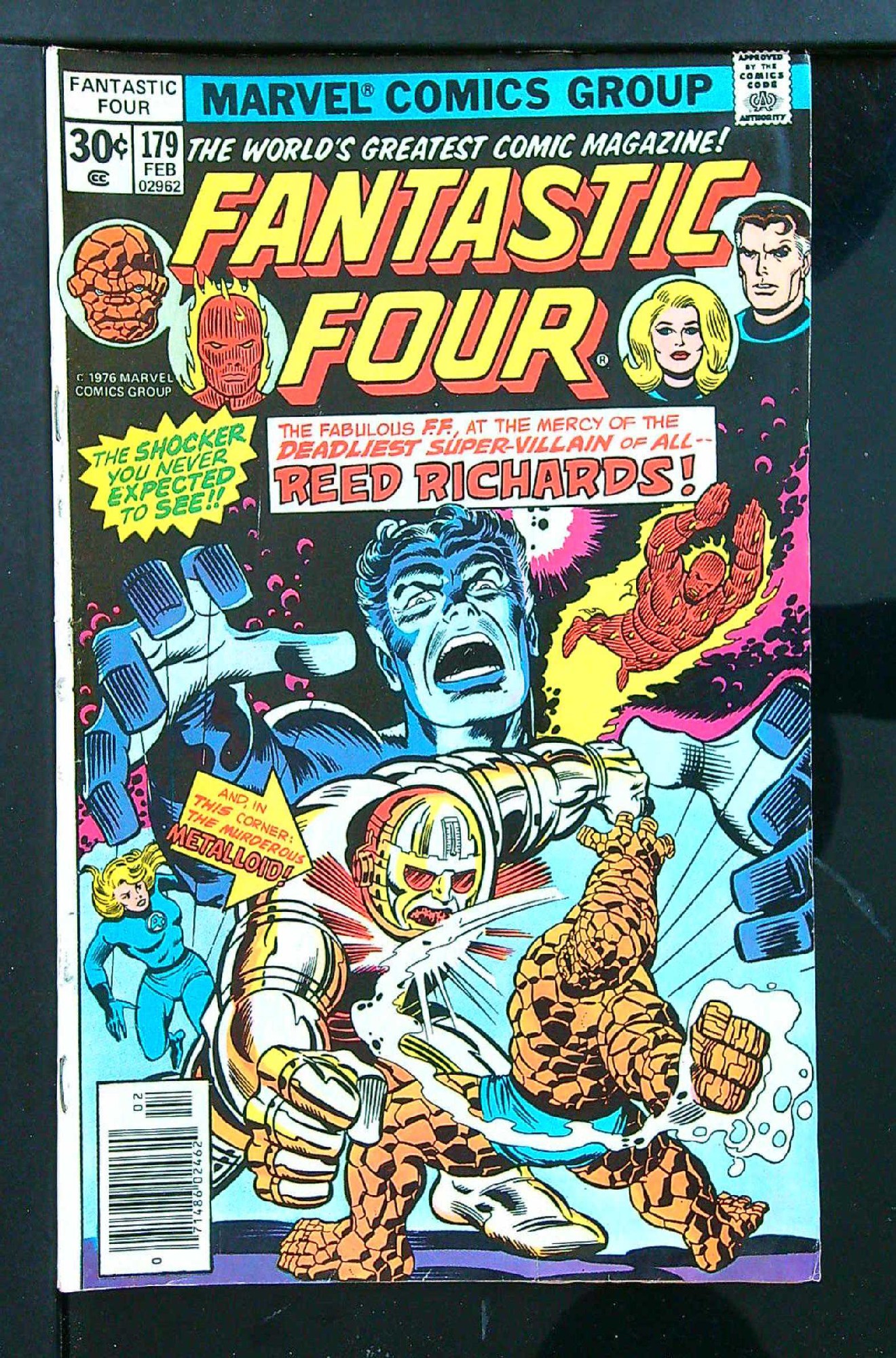 Cover of Fantastic Four (Vol 1) #179. One of 250,000 Vintage American Comics on sale from Krypton!