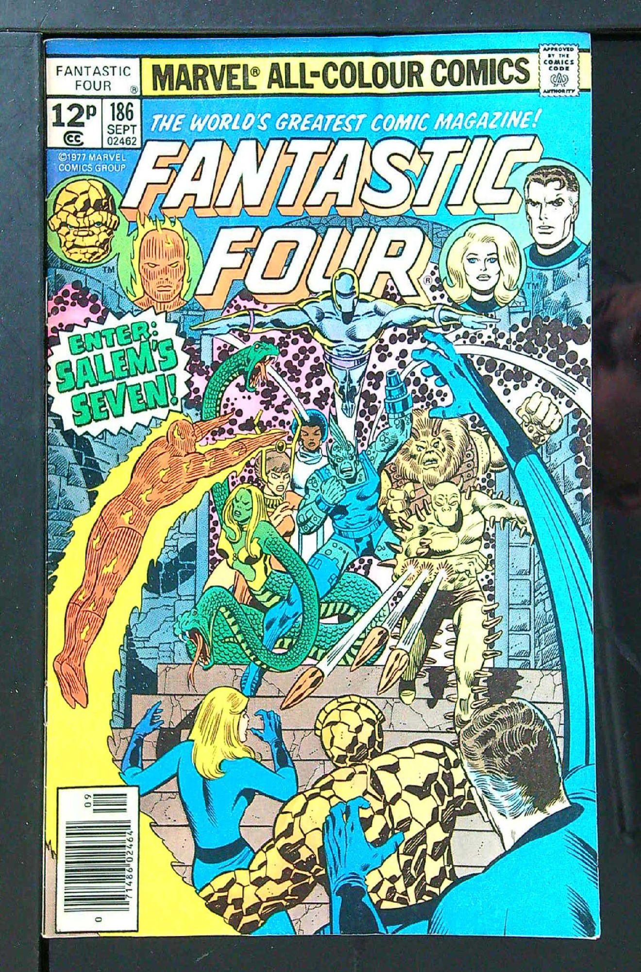 Cover of Fantastic Four (Vol 1) #186. One of 250,000 Vintage American Comics on sale from Krypton!