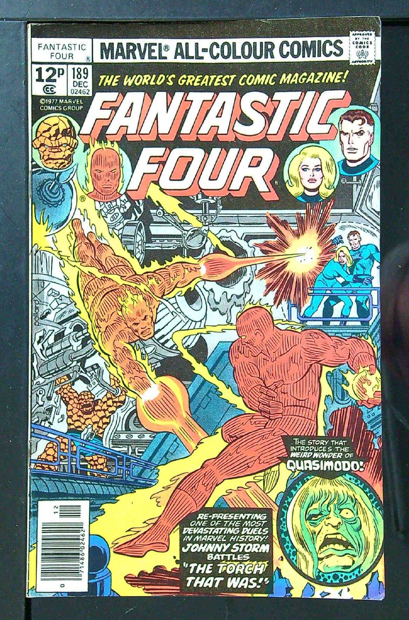 Cover of Fantastic Four (Vol 1) #189. One of 250,000 Vintage American Comics on sale from Krypton!