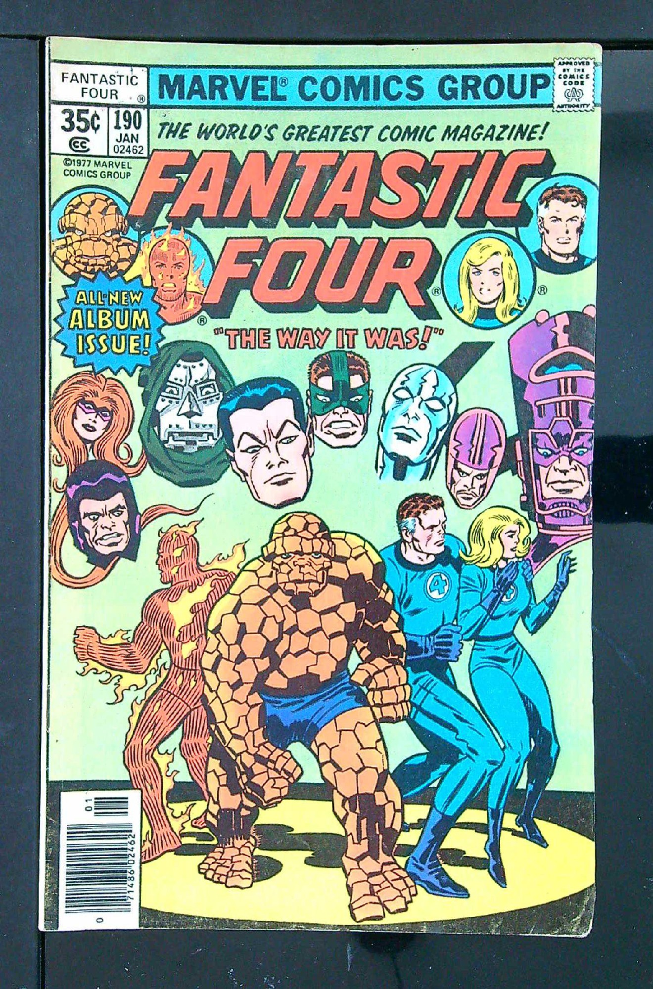Cover of Fantastic Four (Vol 1) #190. One of 250,000 Vintage American Comics on sale from Krypton!