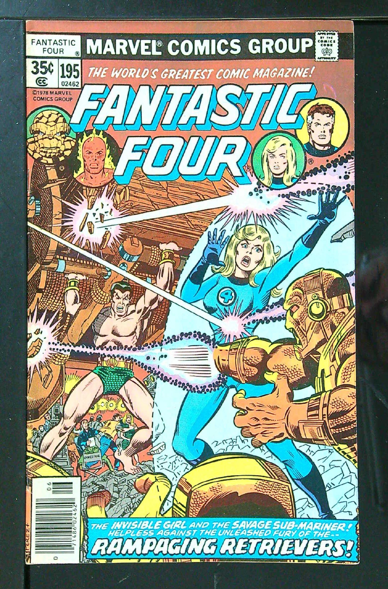 Cover of Fantastic Four (Vol 1) #195. One of 250,000 Vintage American Comics on sale from Krypton!