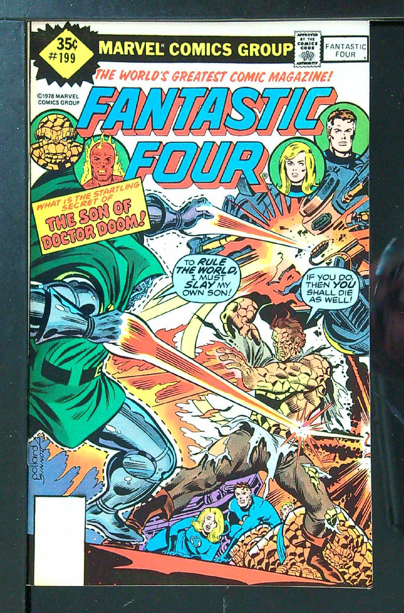 Cover of Fantastic Four (Vol 1) #199. One of 250,000 Vintage American Comics on sale from Krypton!