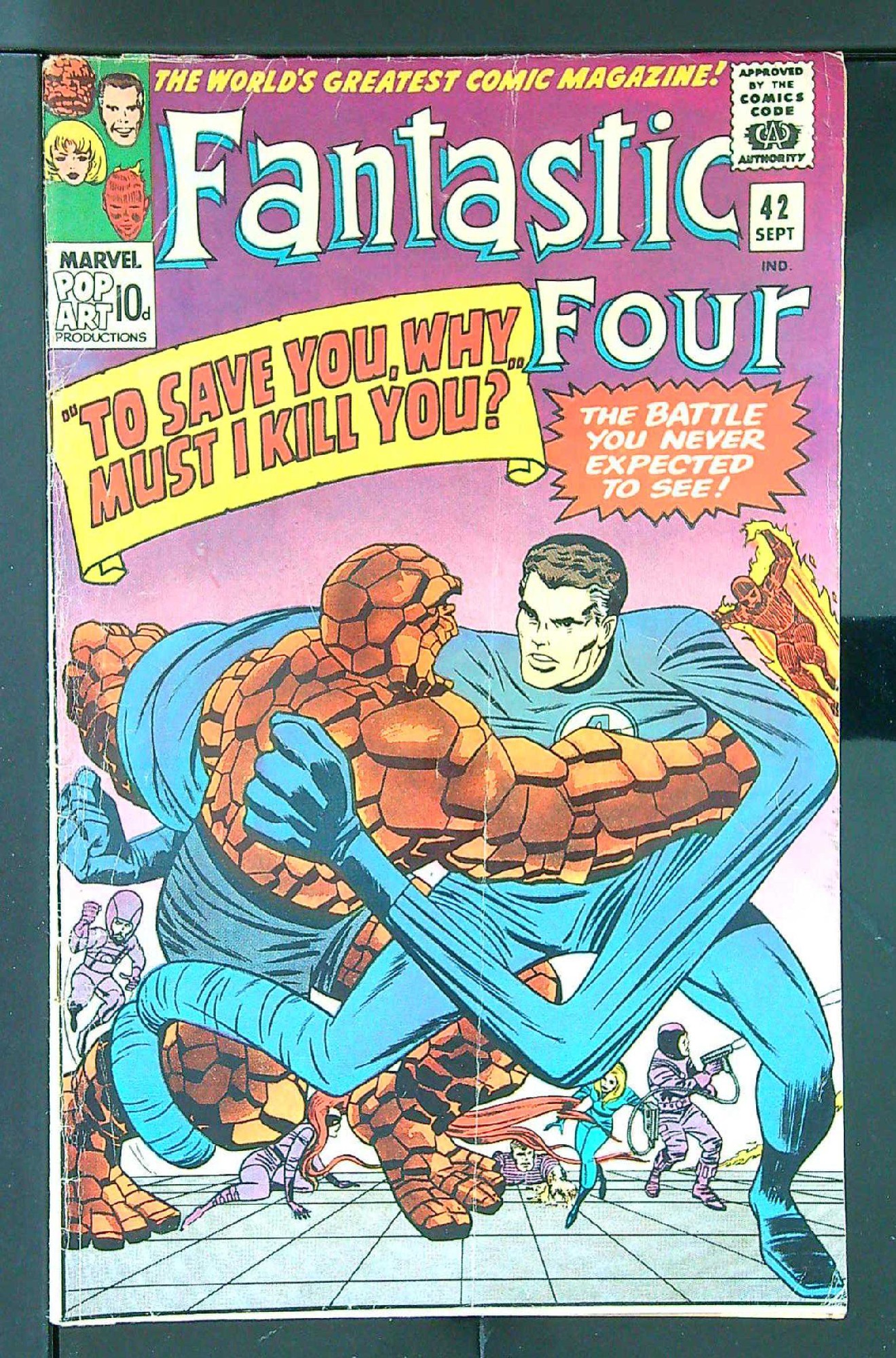 Cover of Fantastic Four (Vol 1) #42. One of 250,000 Vintage American Comics on sale from Krypton!