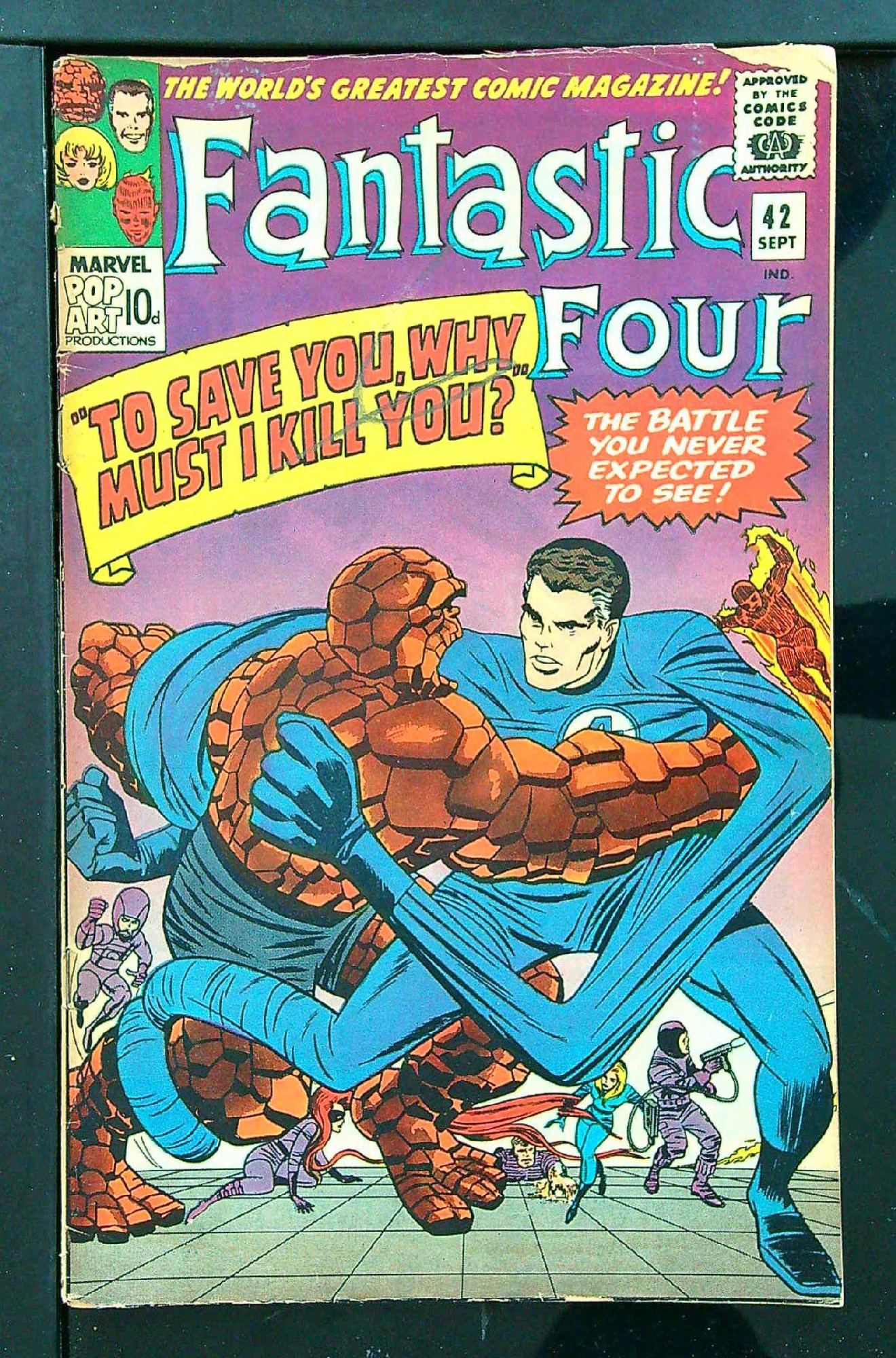 Cover of Fantastic Four (Vol 1) #42. One of 250,000 Vintage American Comics on sale from Krypton!