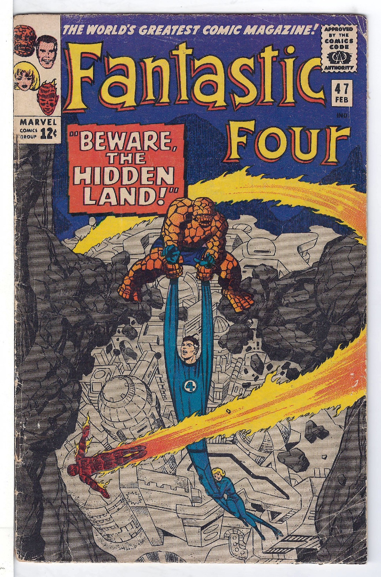 Cover of Fantastic Four (Vol 1) #47. One of 250,000 Vintage American Comics on sale from Krypton!
