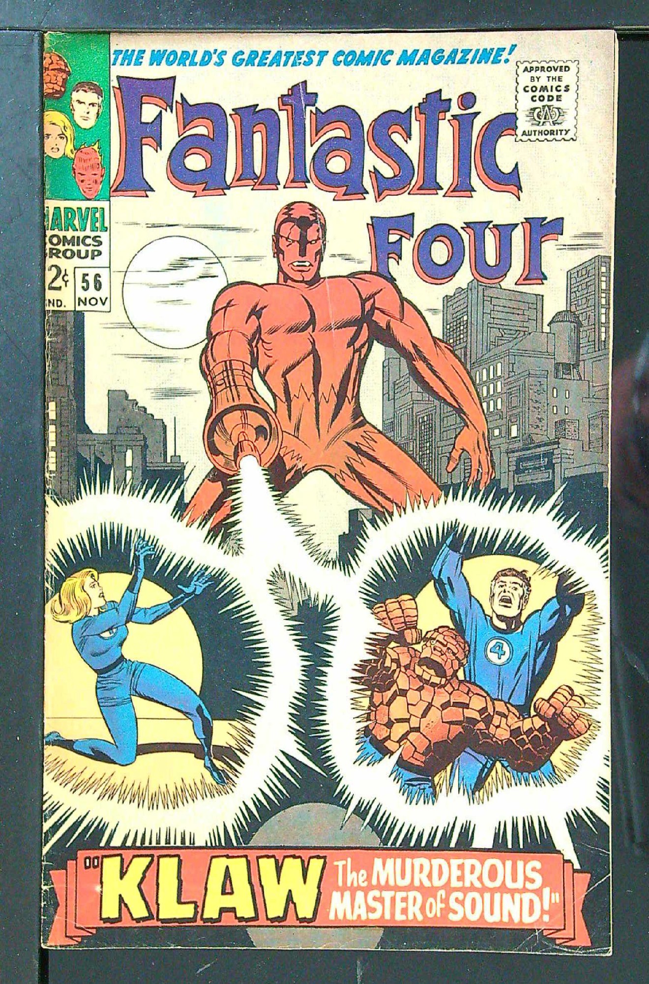 Cover of Fantastic Four (Vol 1) #56. One of 250,000 Vintage American Comics on sale from Krypton!
