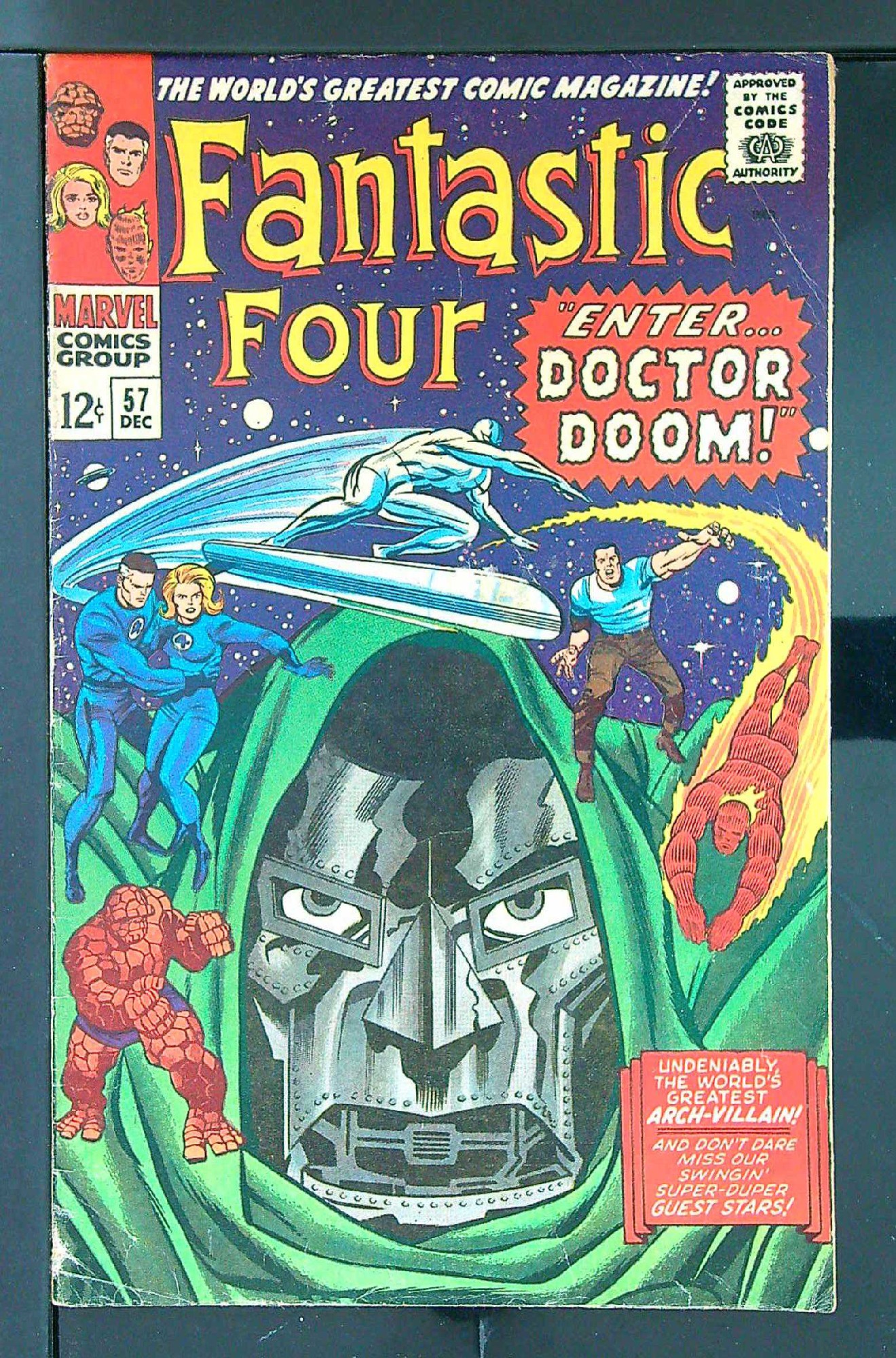 Cover of Fantastic Four (Vol 1) #57. One of 250,000 Vintage American Comics on sale from Krypton!