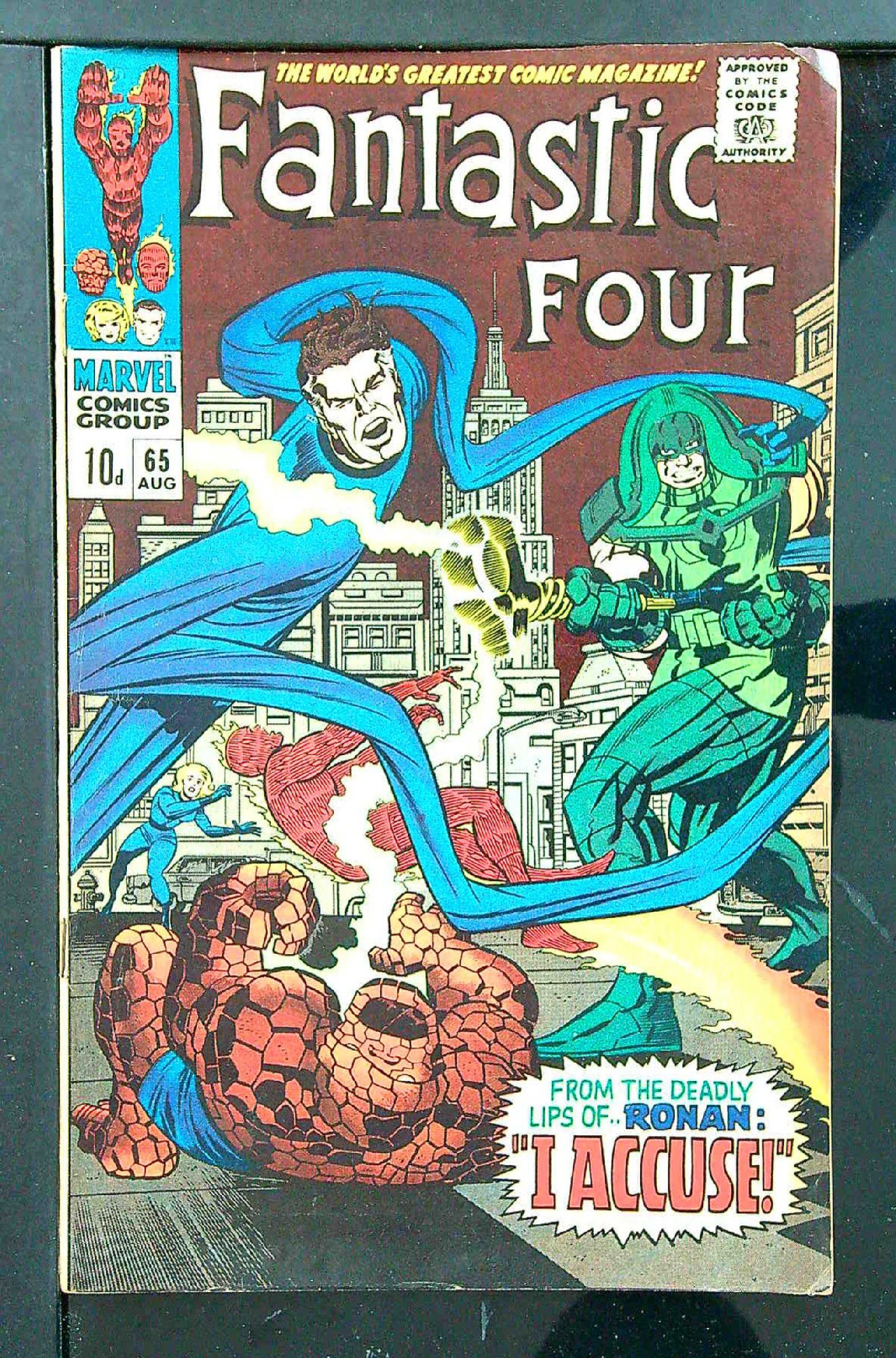 Cover of Fantastic Four (Vol 1) #65. One of 250,000 Vintage American Comics on sale from Krypton!