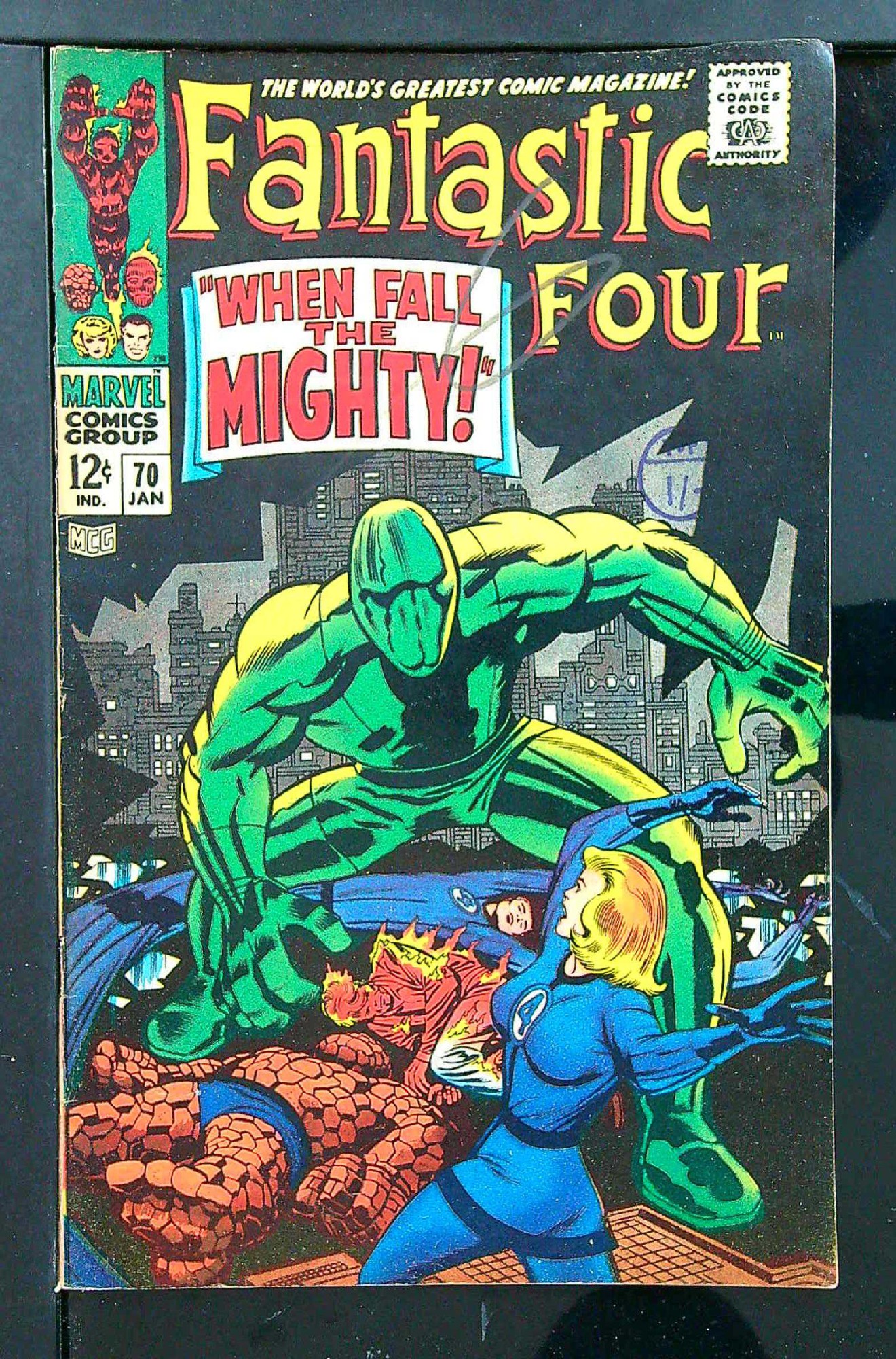 Cover of Fantastic Four (Vol 1) #70. One of 250,000 Vintage American Comics on sale from Krypton!