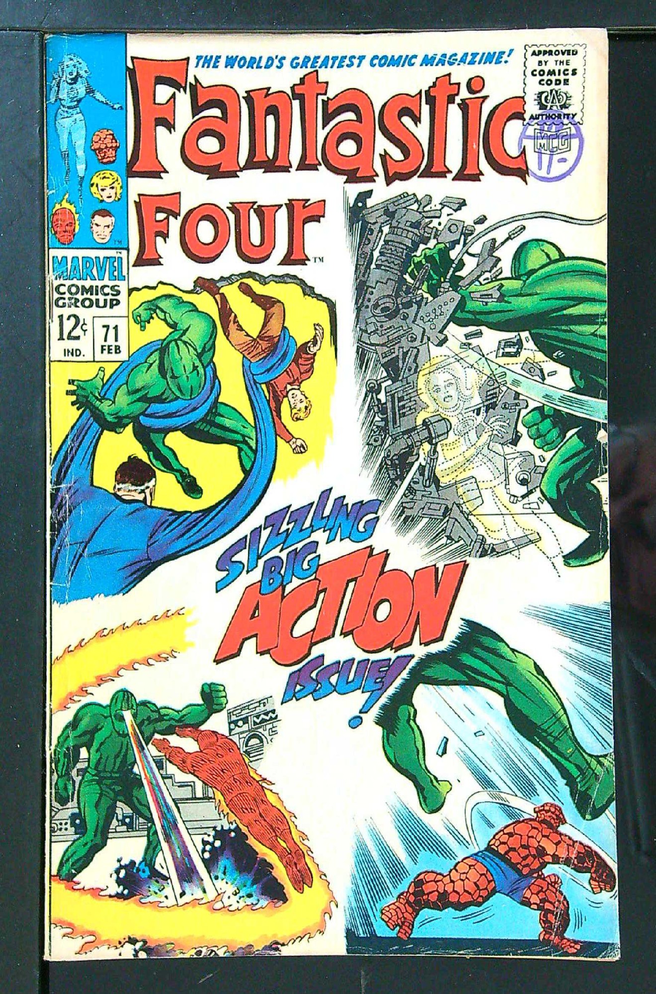 Cover of Fantastic Four (Vol 1) #71. One of 250,000 Vintage American Comics on sale from Krypton!