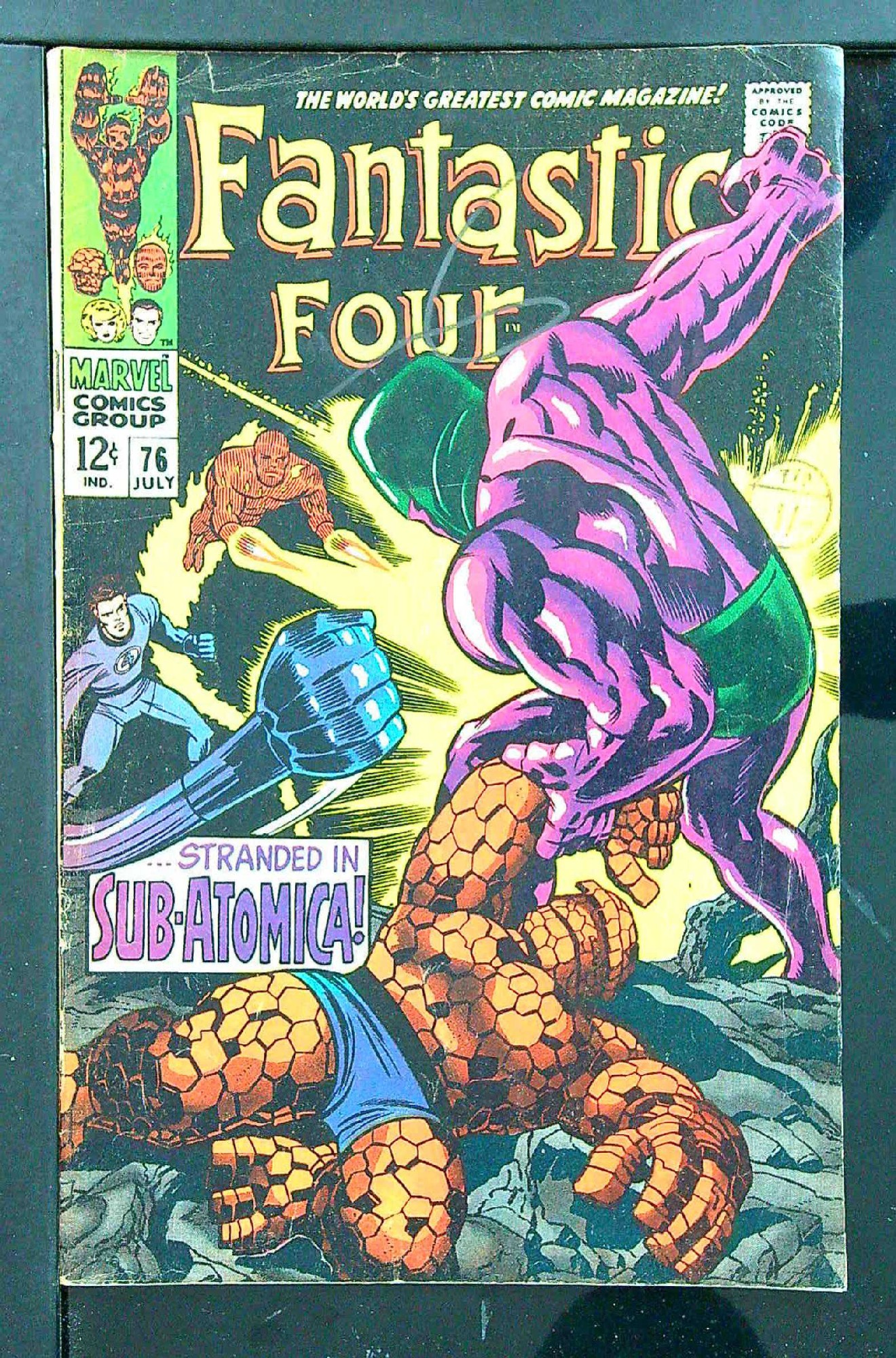 Cover of Fantastic Four (Vol 1) #76. One of 250,000 Vintage American Comics on sale from Krypton!