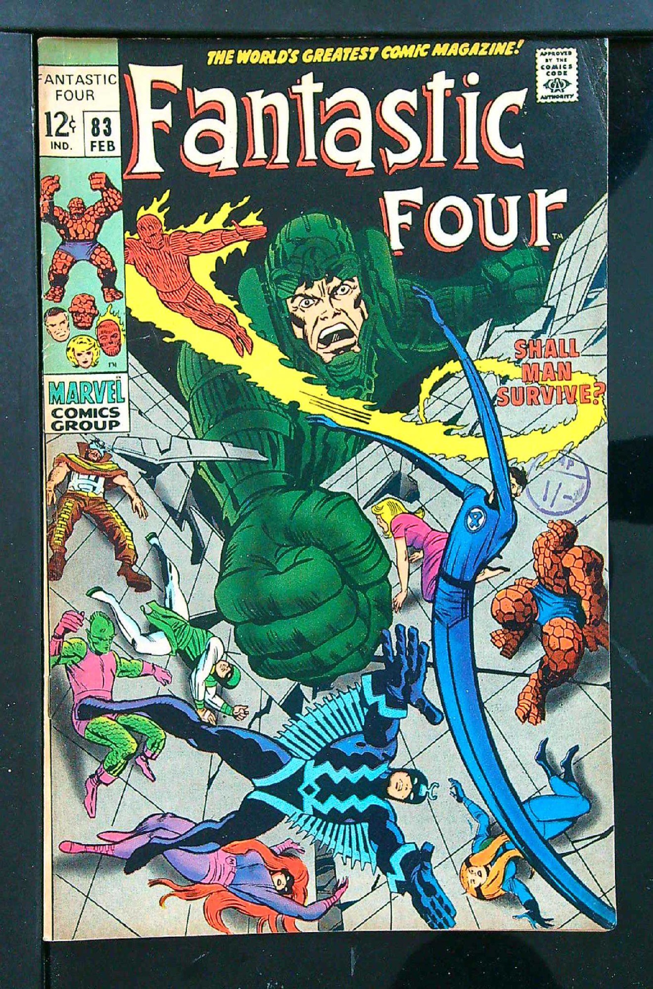 Cover of Fantastic Four (Vol 1) #83. One of 250,000 Vintage American Comics on sale from Krypton!