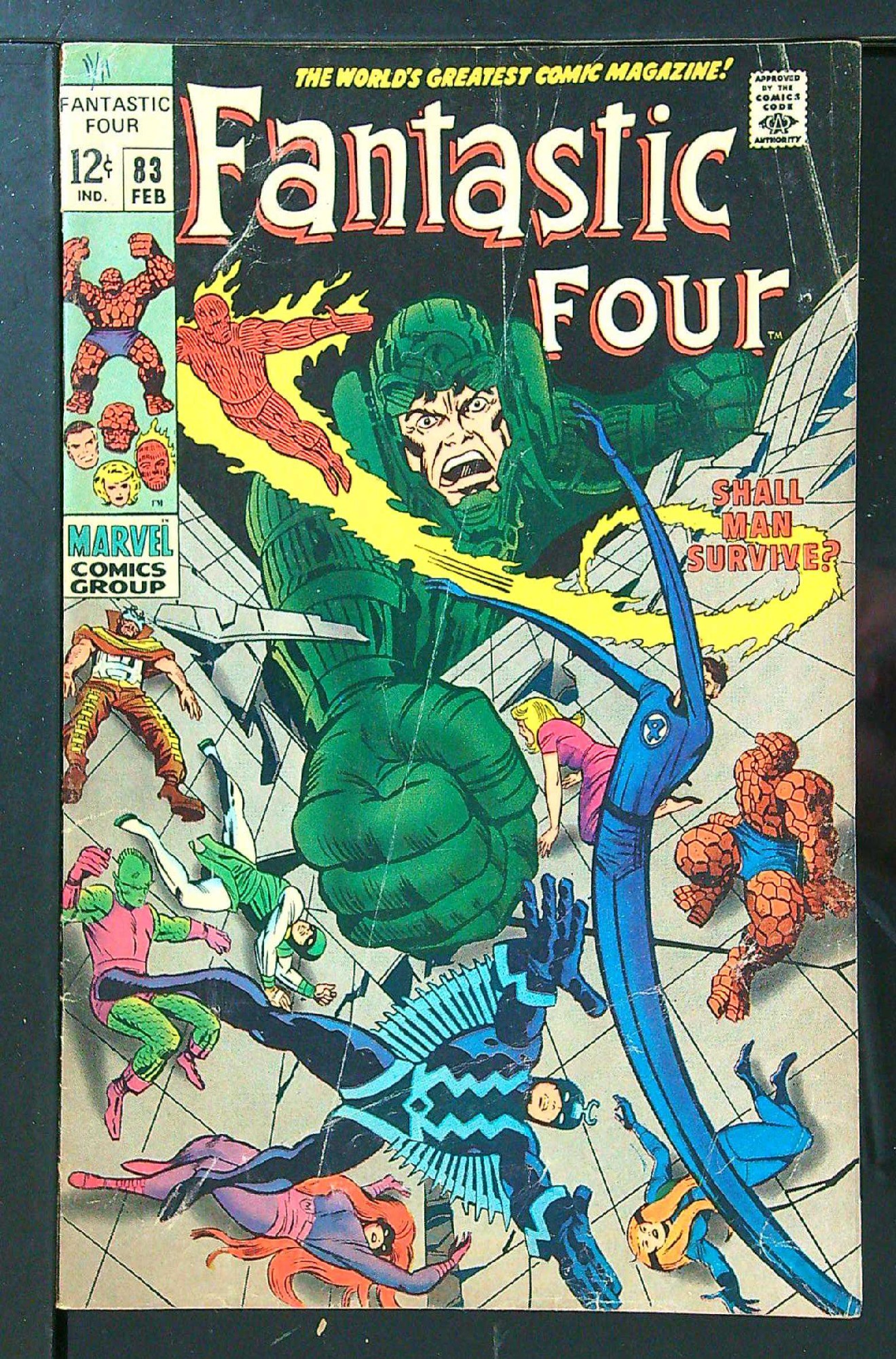 Cover of Fantastic Four (Vol 1) #83. One of 250,000 Vintage American Comics on sale from Krypton!