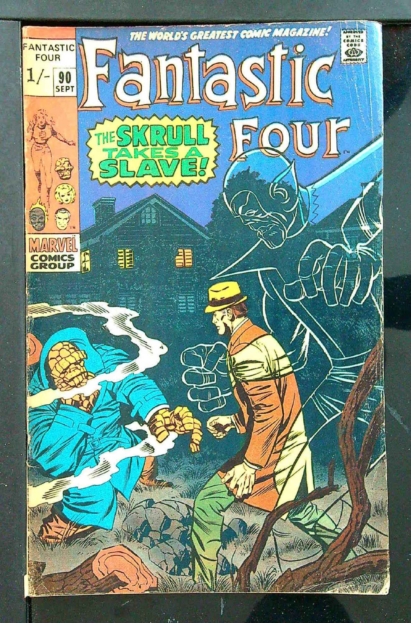 Cover of Fantastic Four (Vol 1) #90. One of 250,000 Vintage American Comics on sale from Krypton!