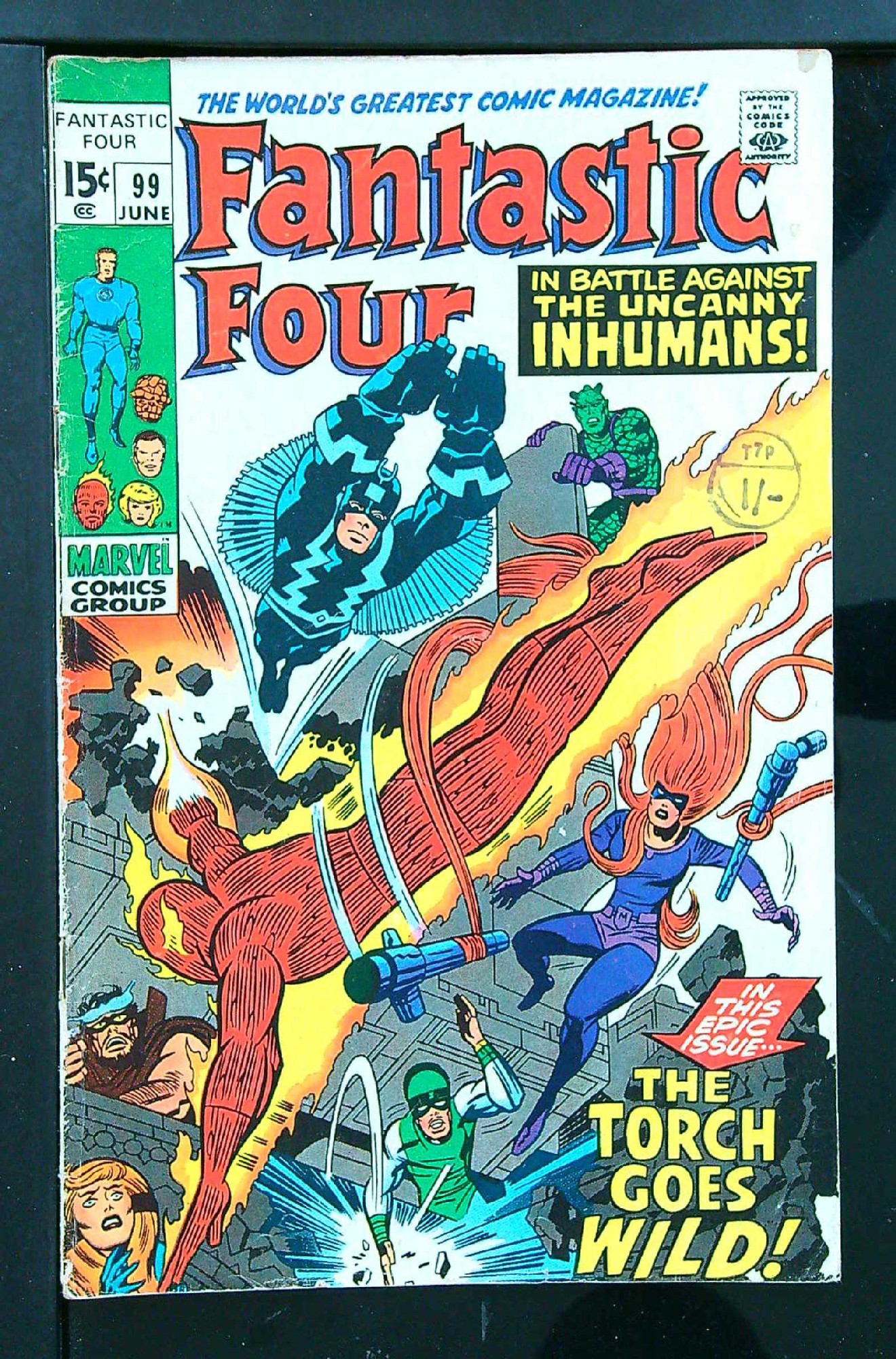 Cover of Fantastic Four (Vol 1) #99. One of 250,000 Vintage American Comics on sale from Krypton!