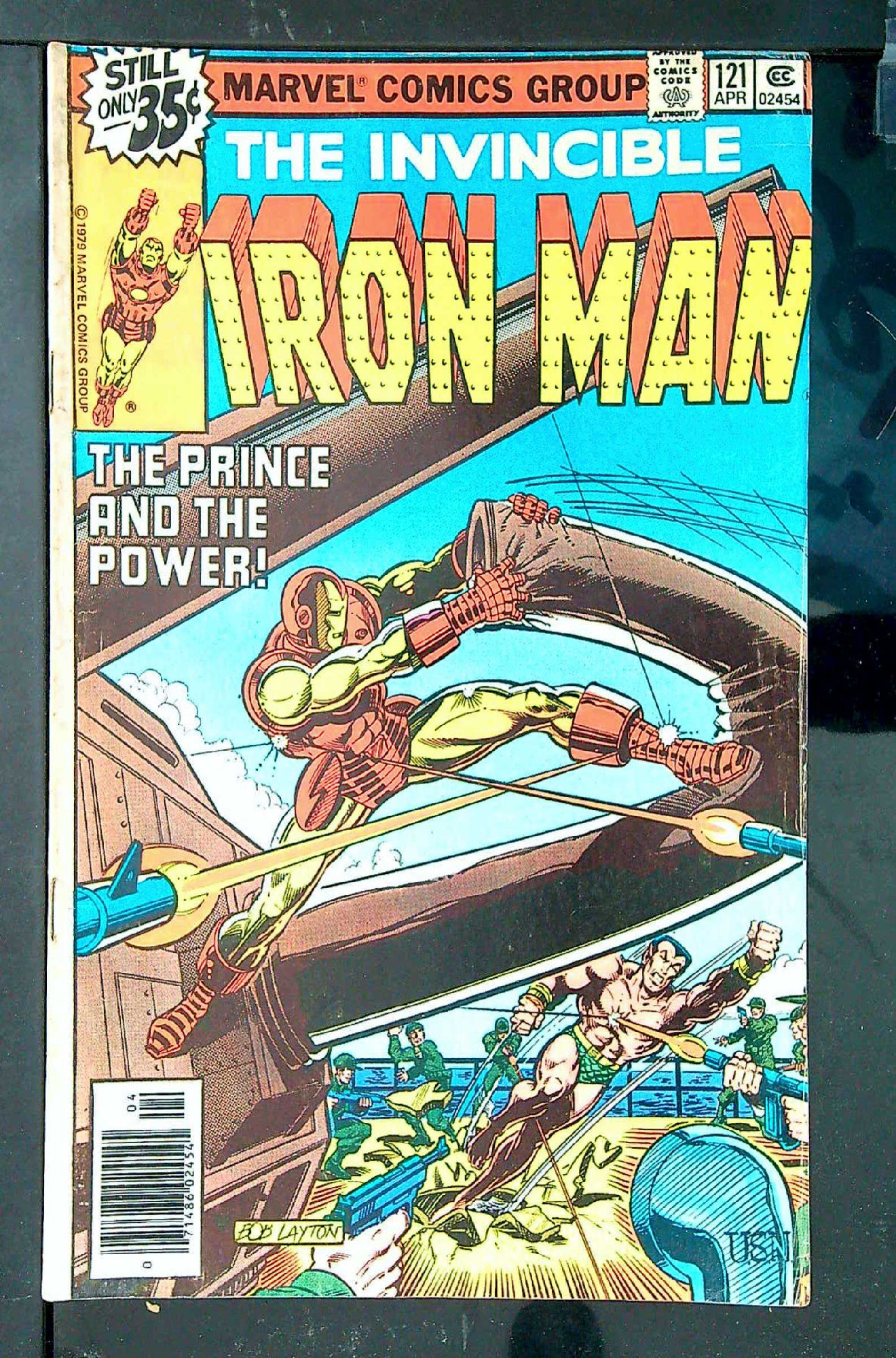 Cover of Iron Man (Vol 1) #121. One of 250,000 Vintage American Comics on sale from Krypton!