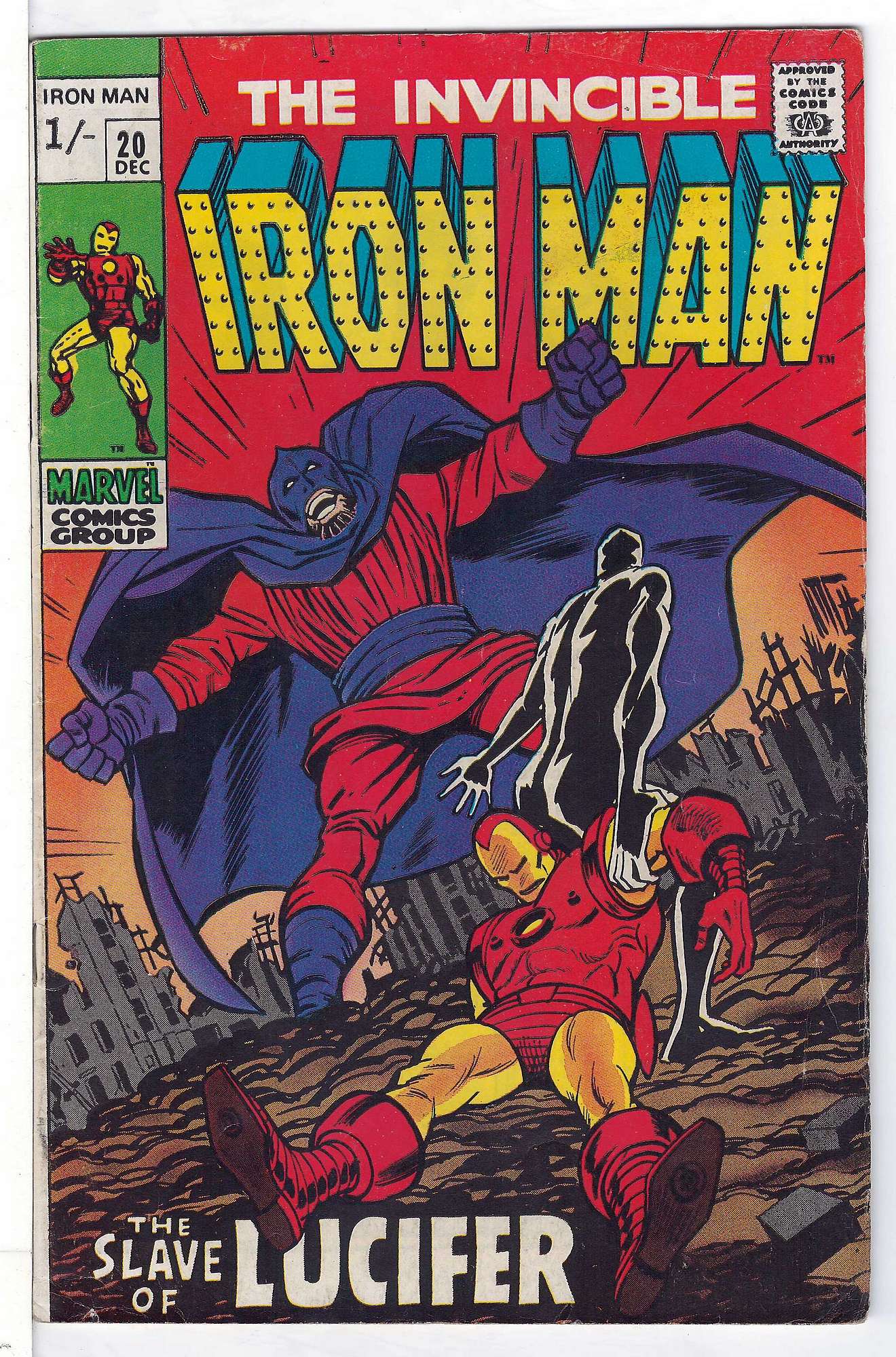 Cover of Iron Man (Vol 1) #20. One of 250,000 Vintage American Comics on sale from Krypton!