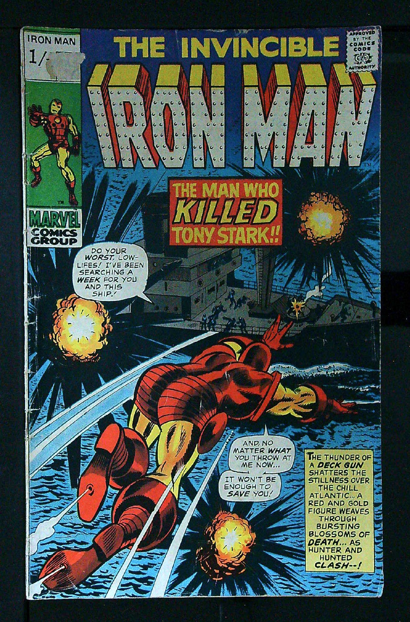 Cover of Iron Man (Vol 1) #23. One of 250,000 Vintage American Comics on sale from Krypton!