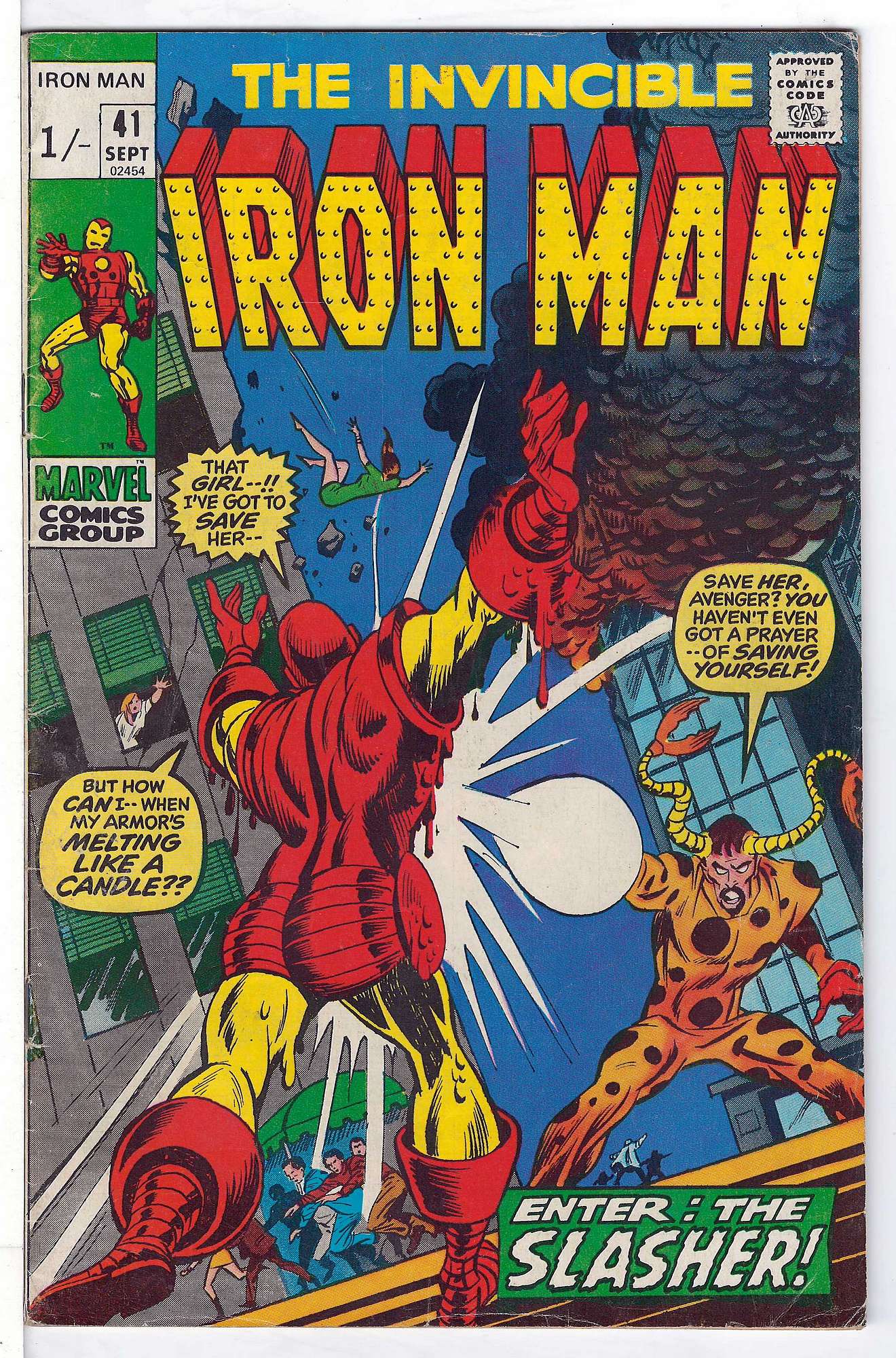 Cover of Iron Man (Vol 1) #41. One of 250,000 Vintage American Comics on sale from Krypton!