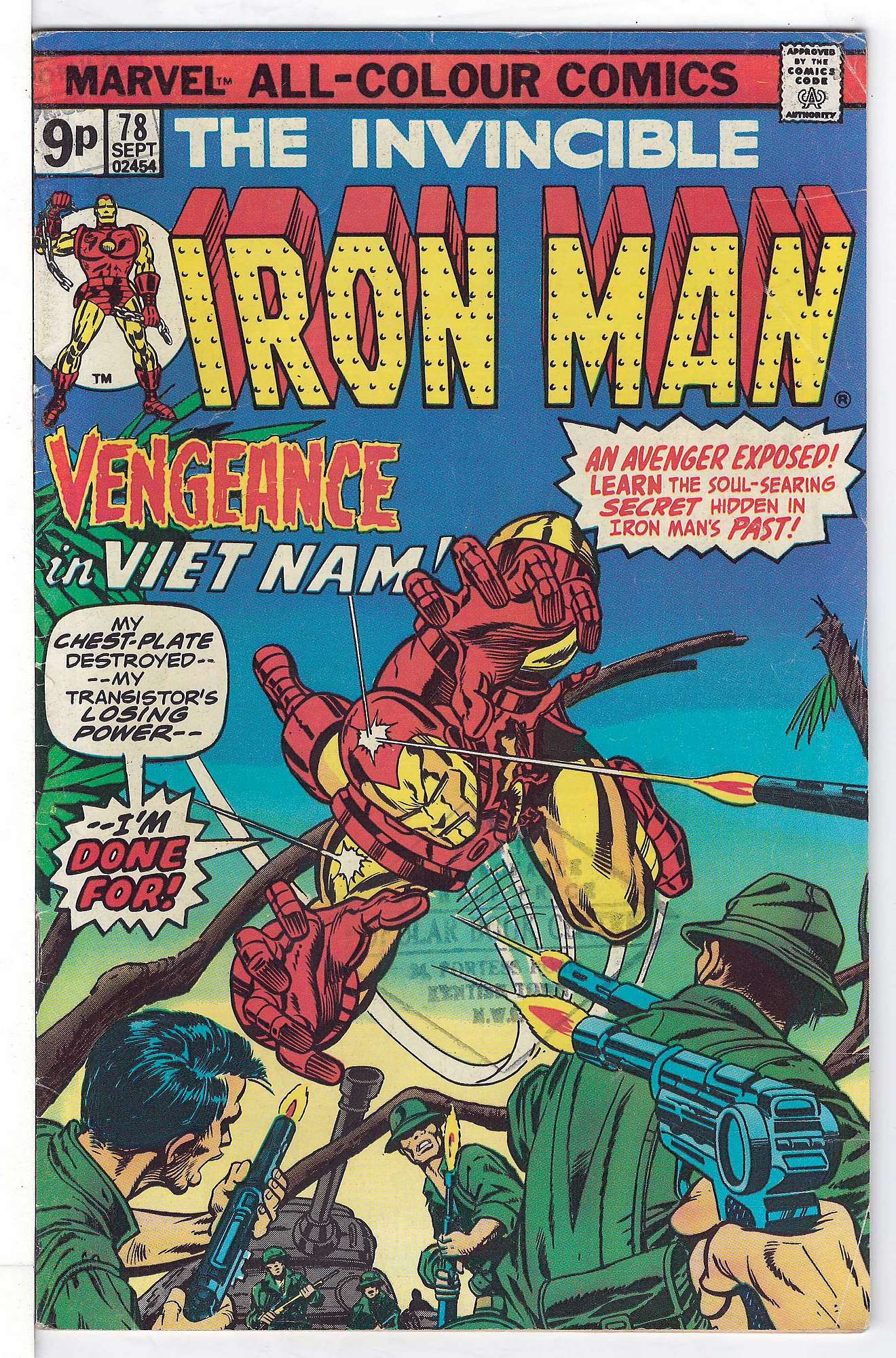 Cover of Iron Man (Vol 1) #78. One of 250,000 Vintage American Comics on sale from Krypton!