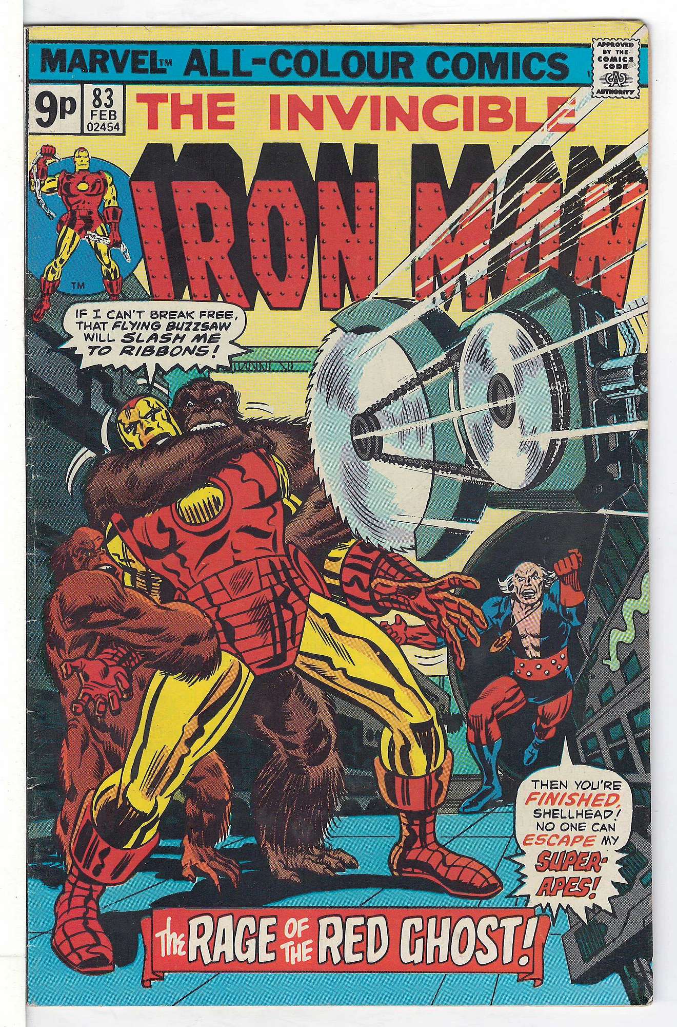 Cover of Iron Man (Vol 1) #83. One of 250,000 Vintage American Comics on sale from Krypton!