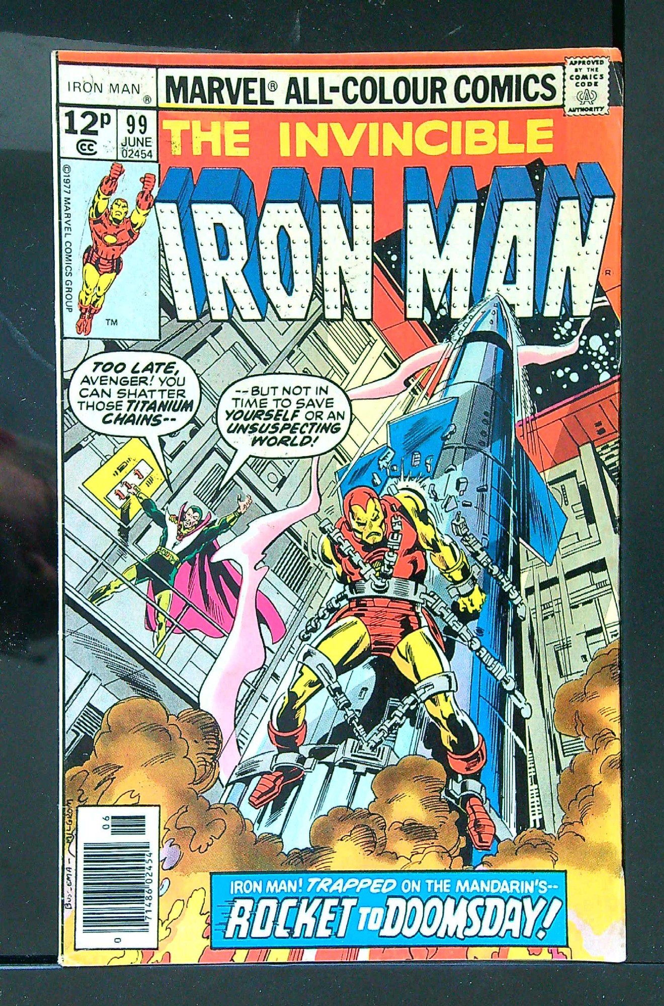 Cover of Iron Man (Vol 1) #99. One of 250,000 Vintage American Comics on sale from Krypton!