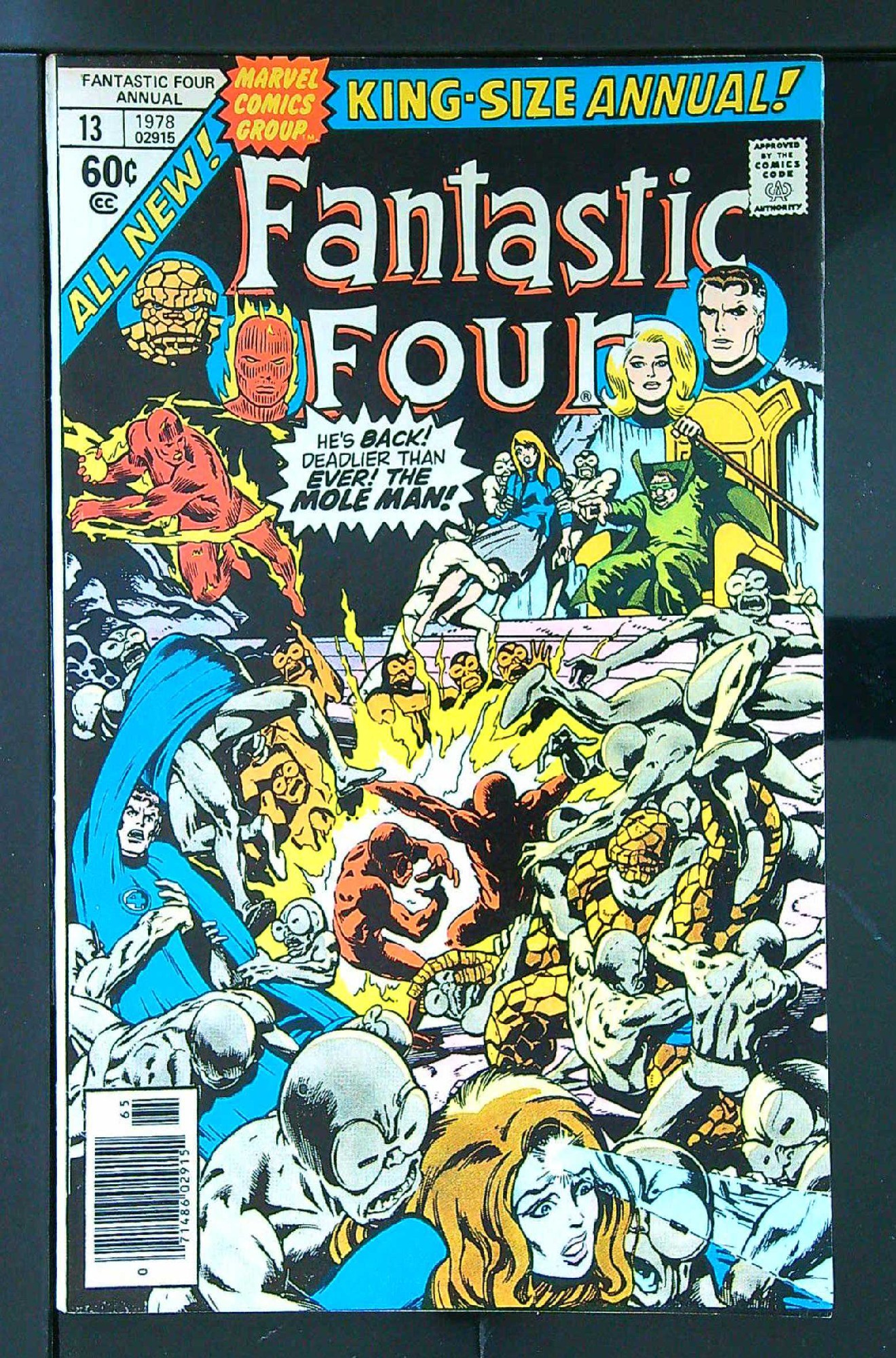 Cover of Fantastic Four Annual #13. One of 250,000 Vintage American Comics on sale from Krypton!