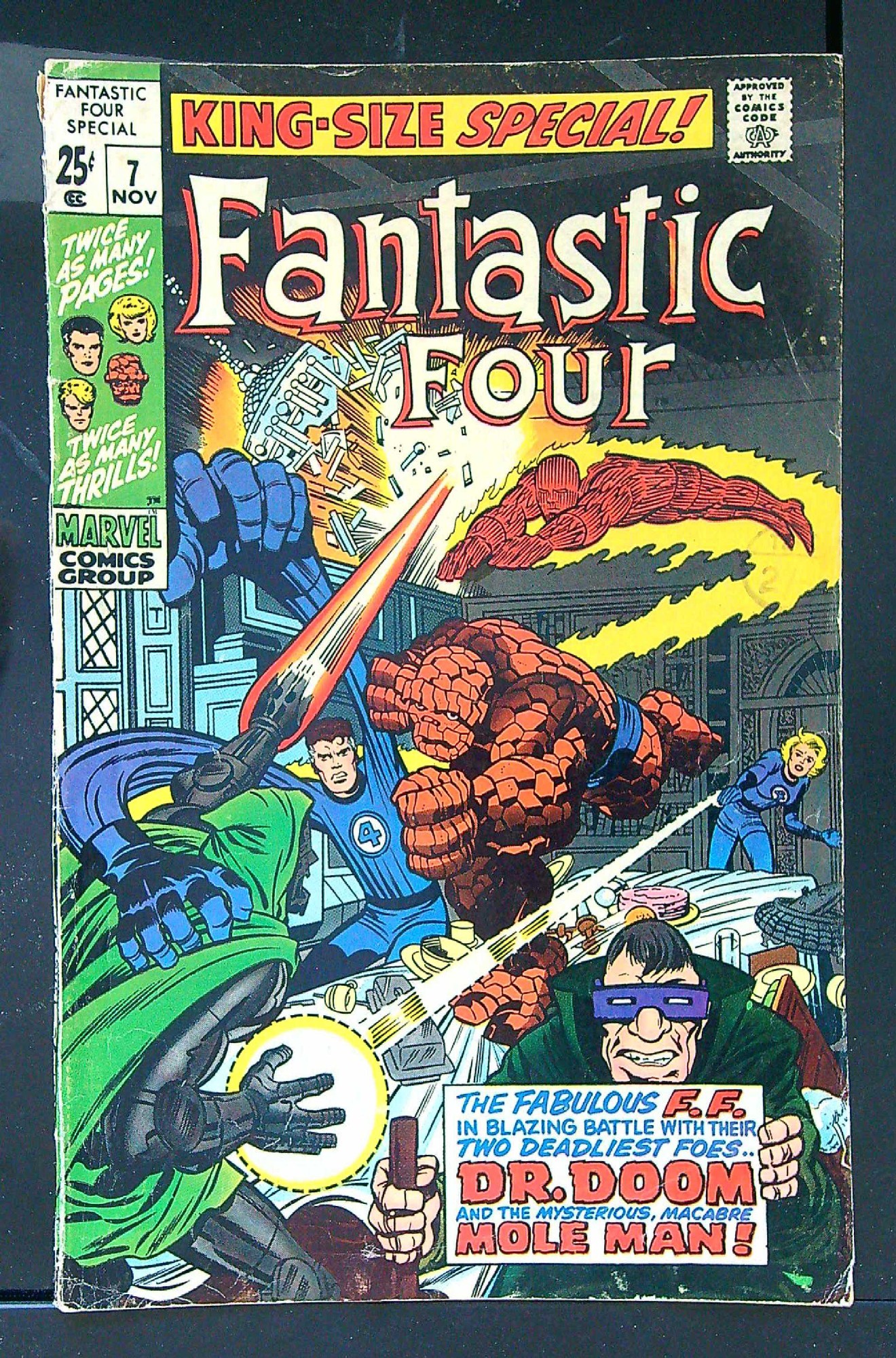 Cover of Fantastic Four Annual #7. One of 250,000 Vintage American Comics on sale from Krypton!