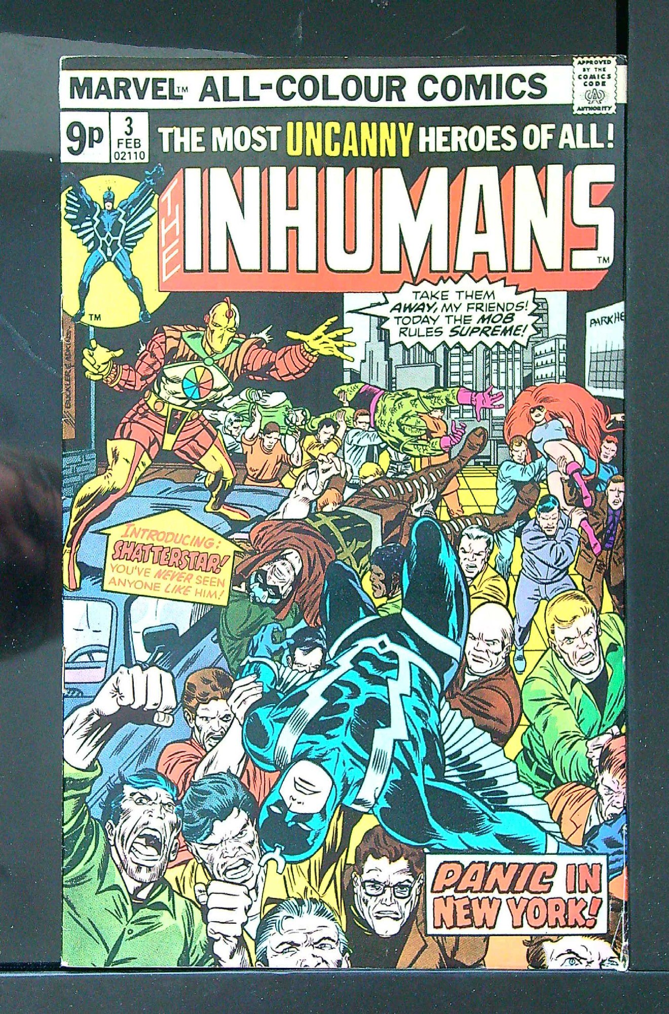 Cover of Inhumans (Vol 1) #3. One of 250,000 Vintage American Comics on sale from Krypton!