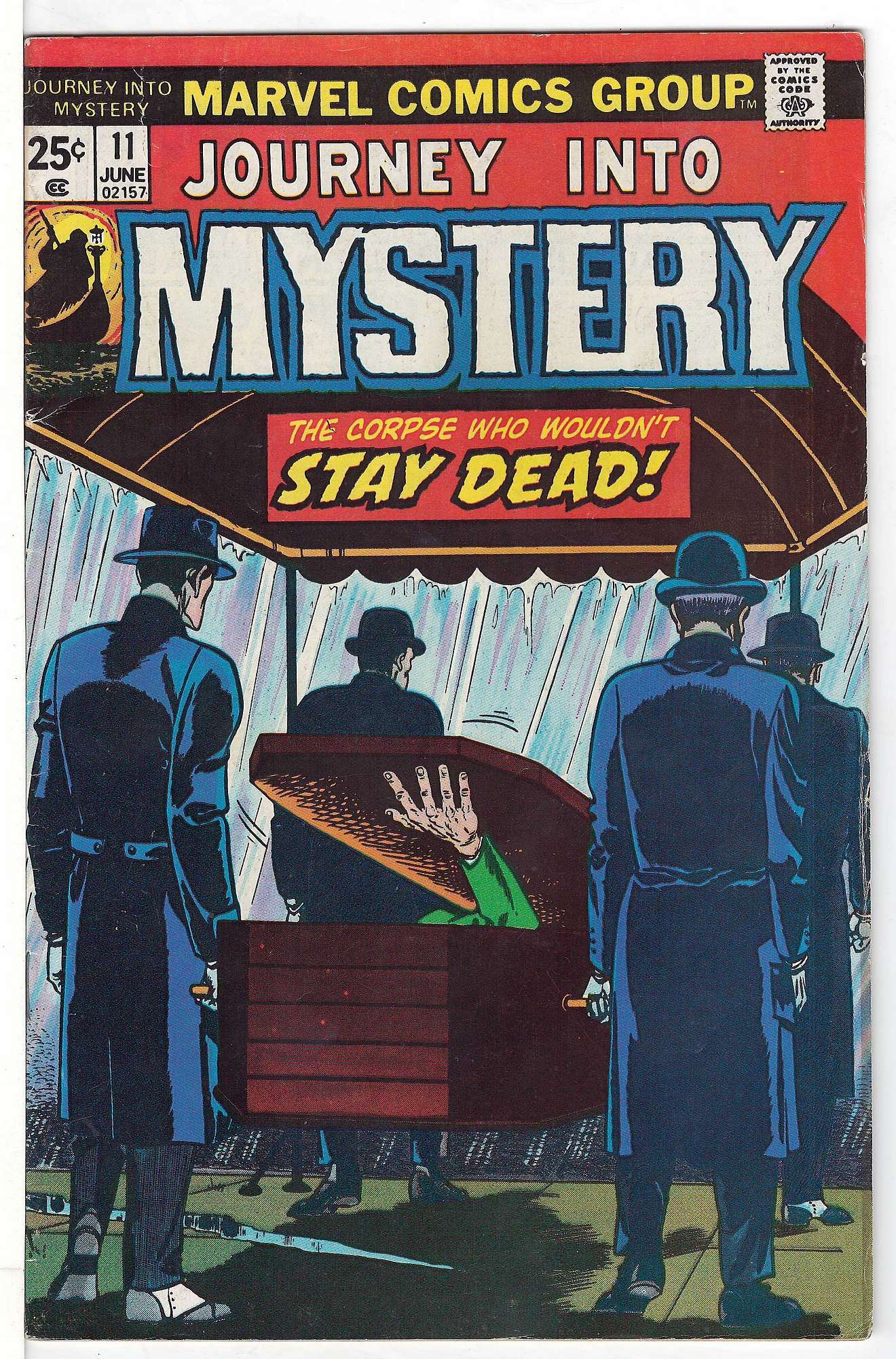 Cover of Journey Into Mystery (Vol 2) #11. One of 250,000 Vintage American Comics on sale from Krypton!
