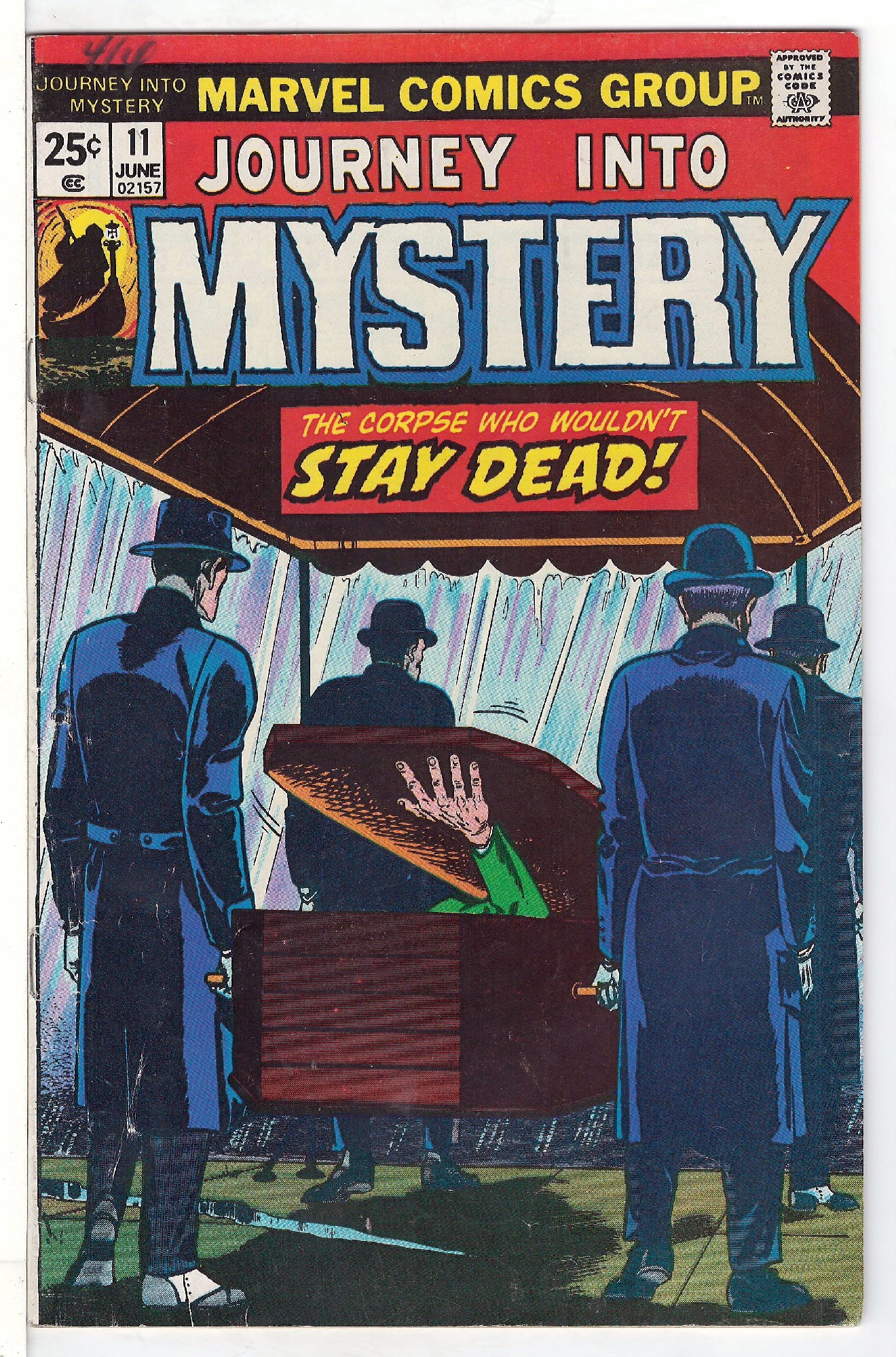 Cover of Journey Into Mystery (Vol 2) #11. One of 250,000 Vintage American Comics on sale from Krypton!