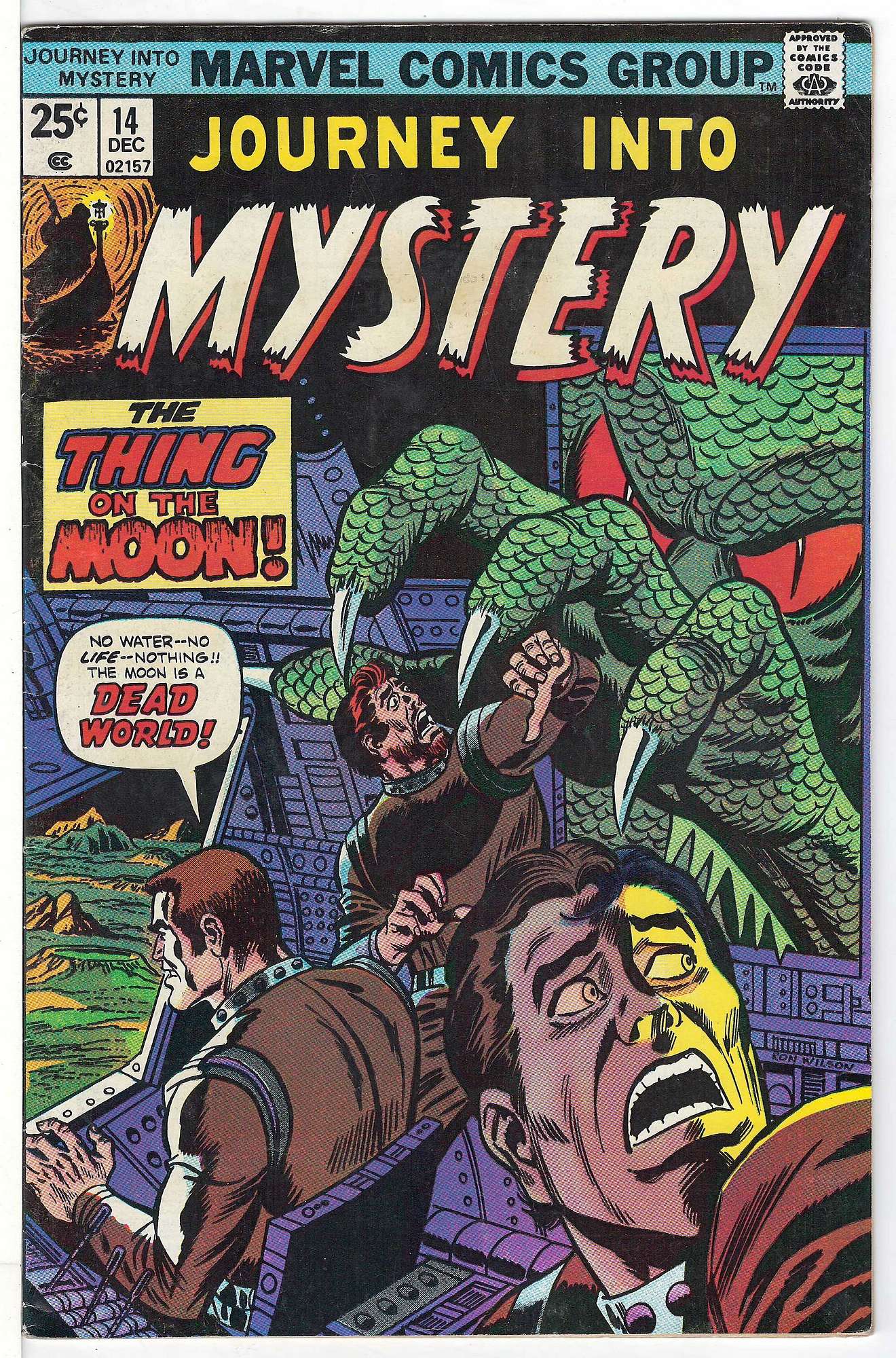 Cover of Journey Into Mystery (Vol 2) #14. One of 250,000 Vintage American Comics on sale from Krypton!