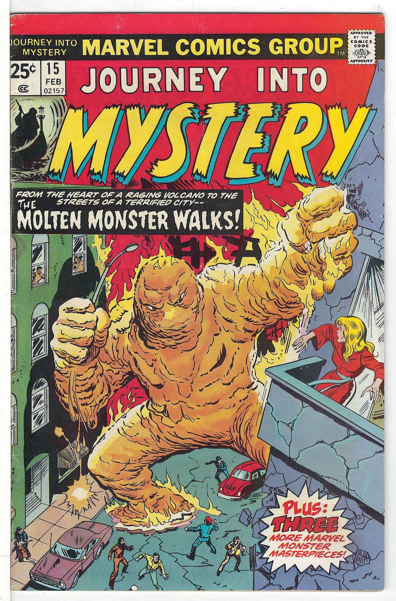 Cover of Journey Into Mystery (Vol 2) #15. One of 250,000 Vintage American Comics on sale from Krypton!