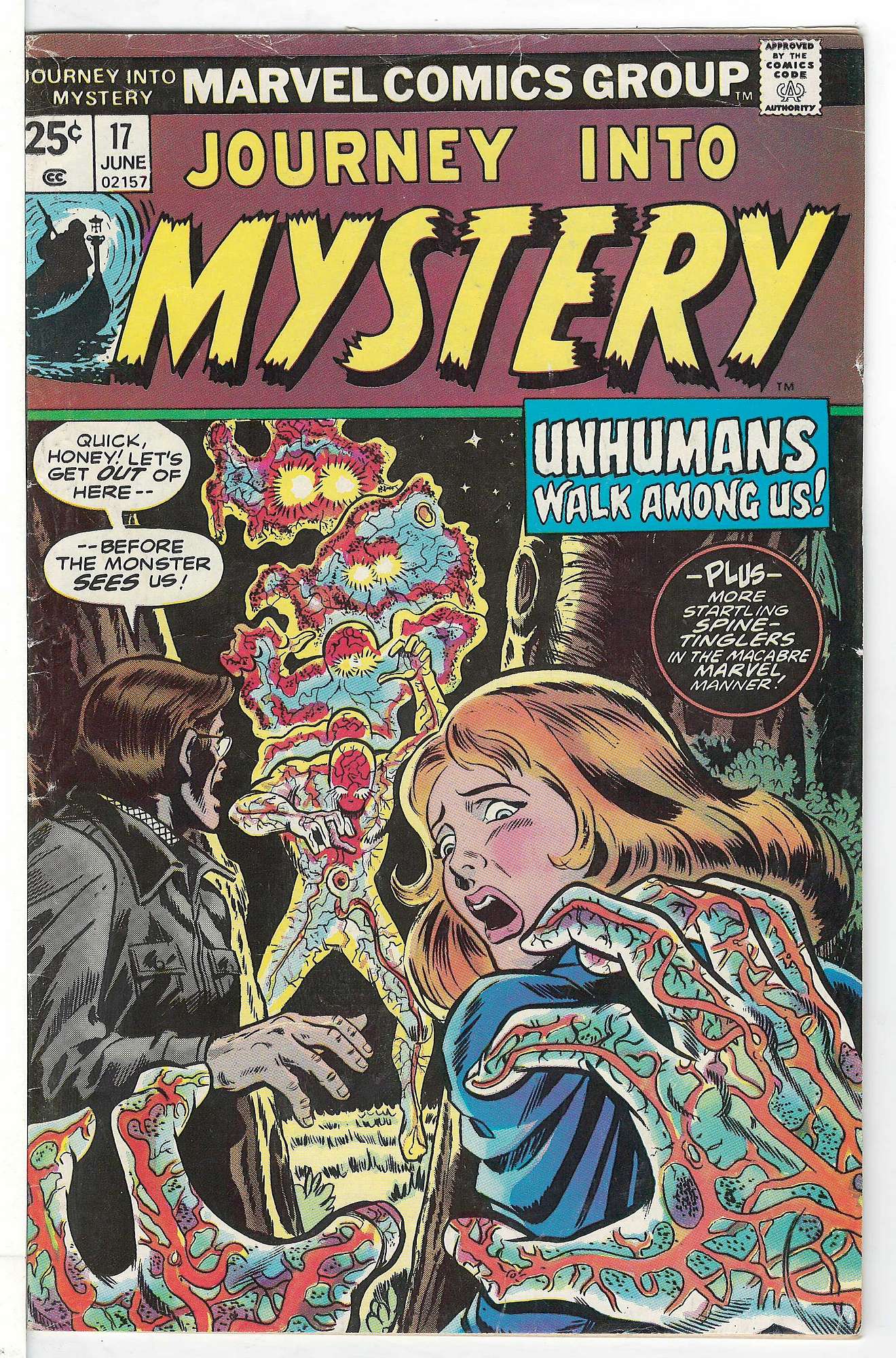Cover of Journey Into Mystery (Vol 2) #17. One of 250,000 Vintage American Comics on sale from Krypton!