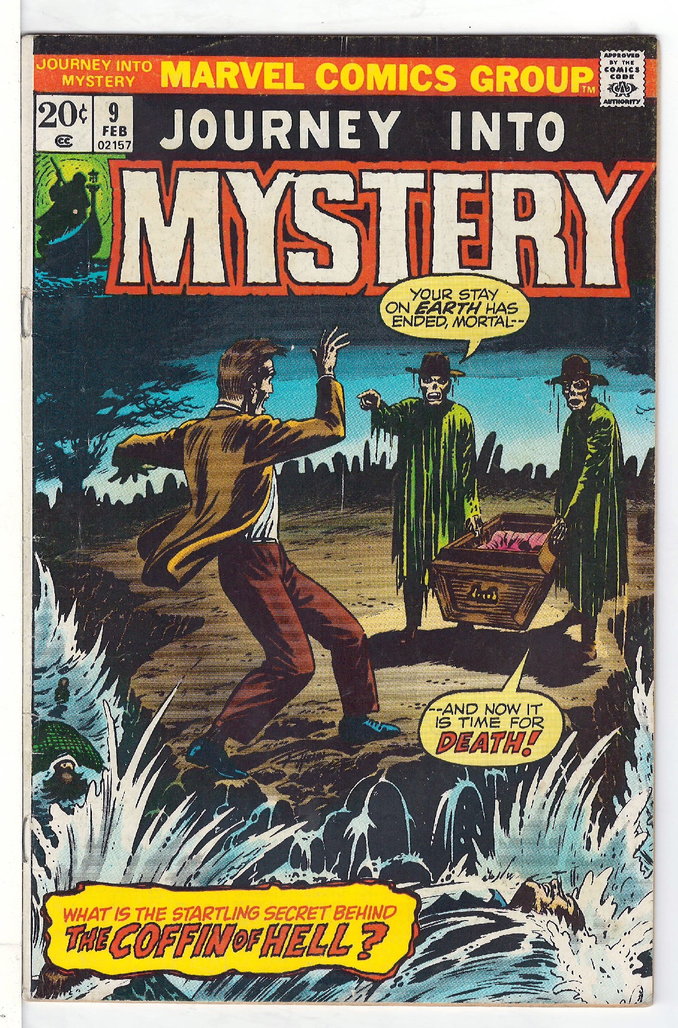 Cover of Journey Into Mystery (Vol 2) #9. One of 250,000 Vintage American Comics on sale from Krypton!