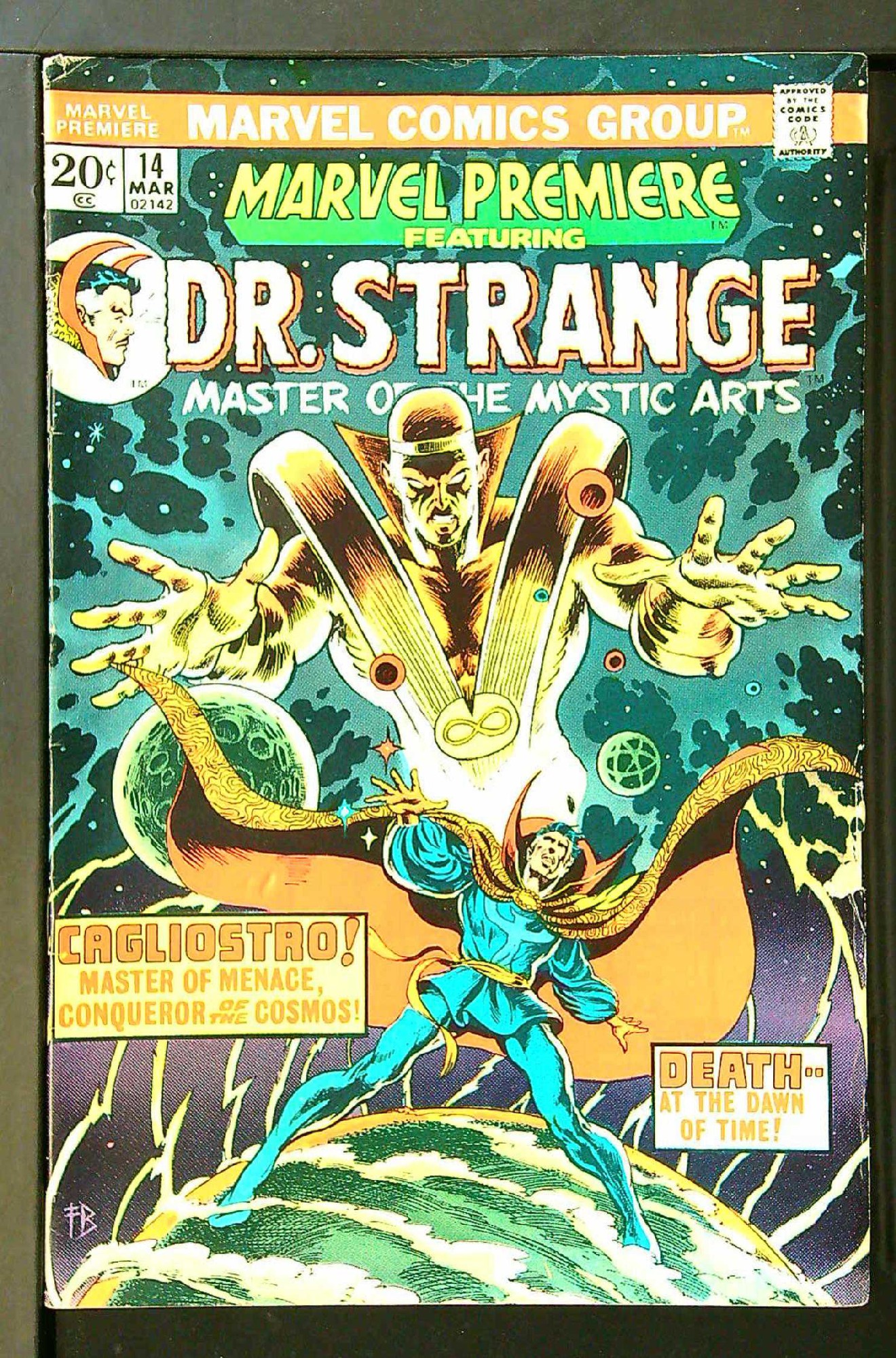 Cover of Marvel Premiere (Vol 1) #14. One of 250,000 Vintage American Comics on sale from Krypton!