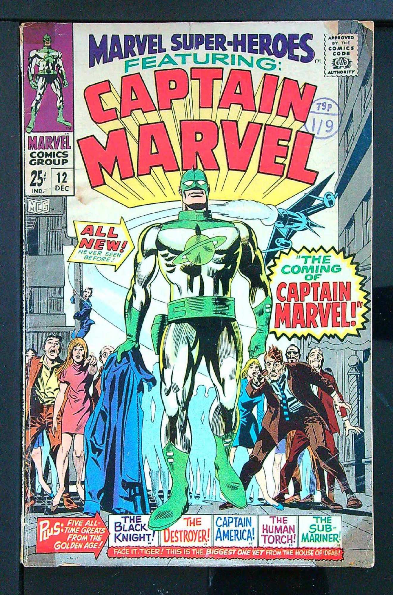 Cover of Marvel Super-Heroes (Vol 1) #12. One of 250,000 Vintage American Comics on sale from Krypton!