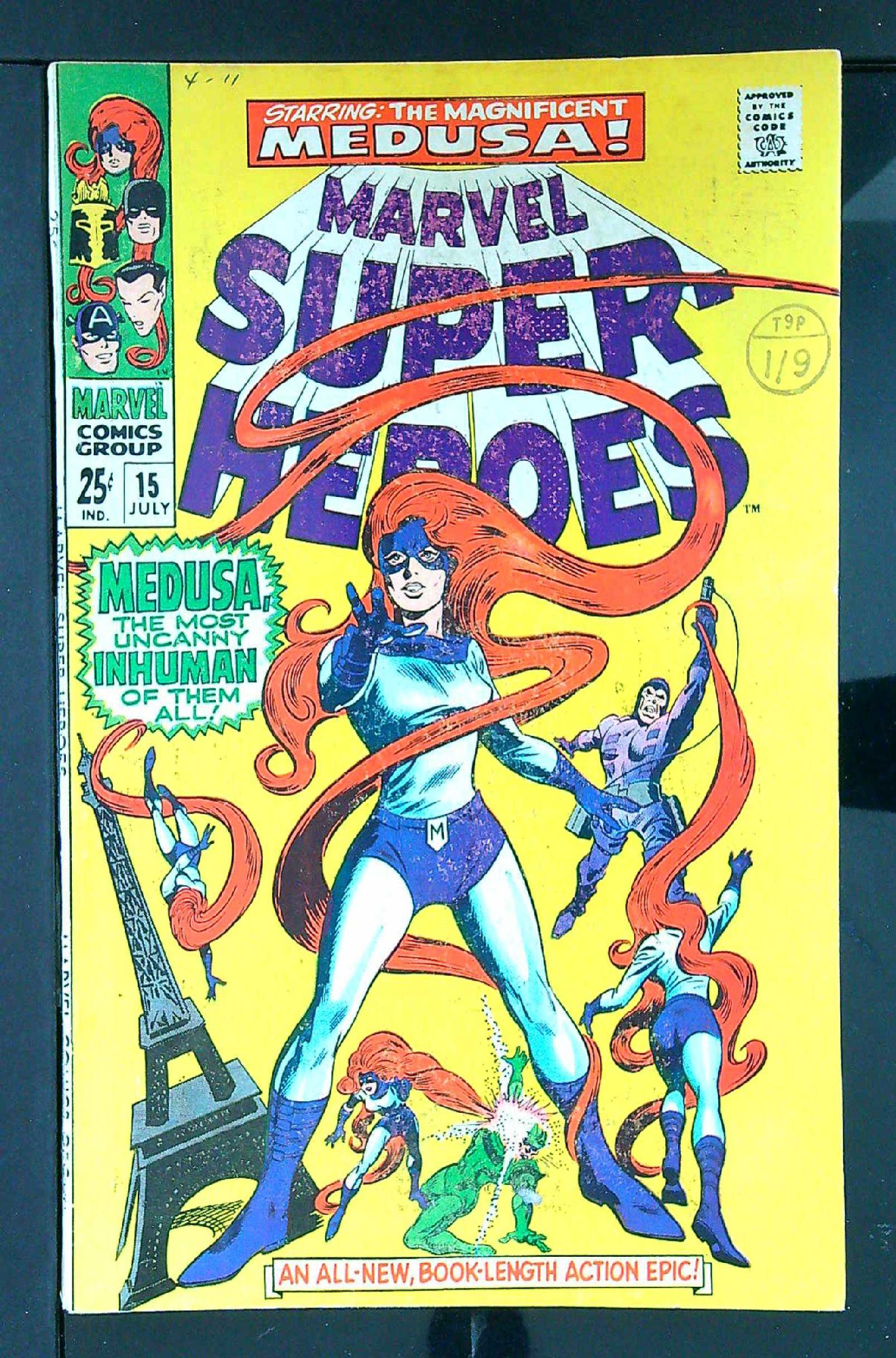 Cover of Marvel Super-Heroes (Vol 1) #15. One of 250,000 Vintage American Comics on sale from Krypton!