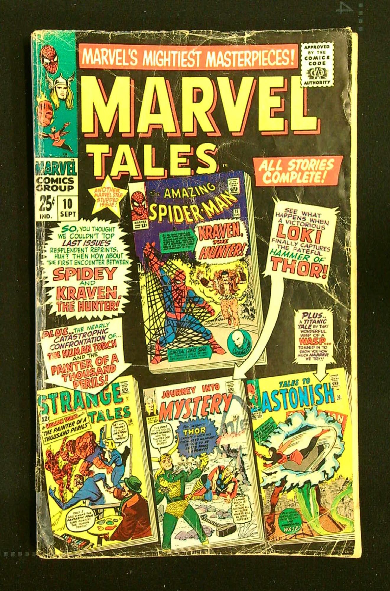 Cover of Marvel Tales #10. One of 250,000 Vintage American Comics on sale from Krypton!