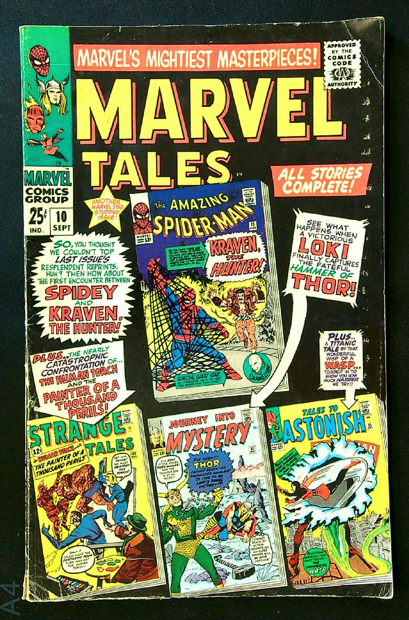 Cover of Marvel Tales #10. One of 250,000 Vintage American Comics on sale from Krypton!