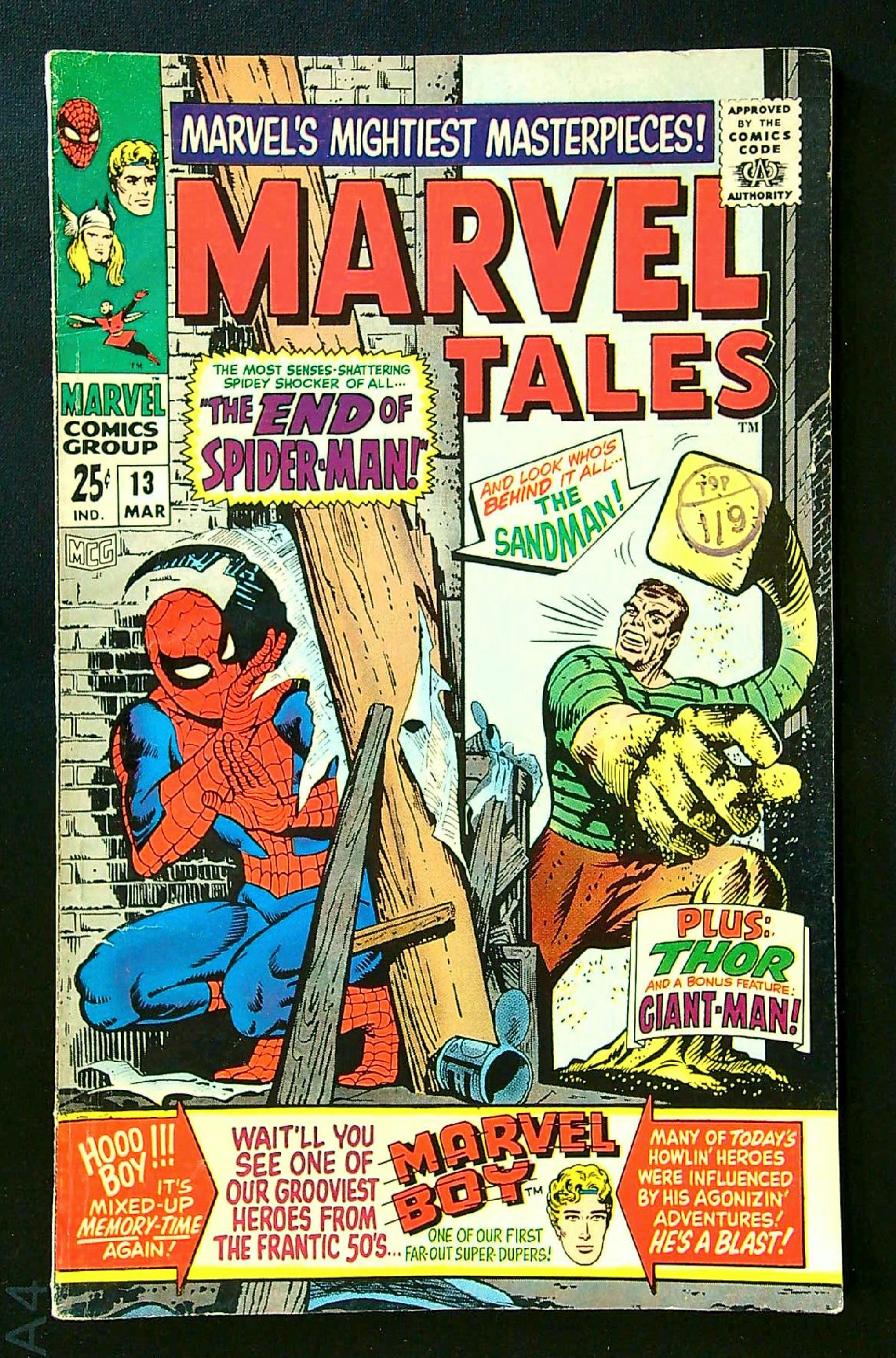 Cover of Marvel Tales #13. One of 250,000 Vintage American Comics on sale from Krypton!