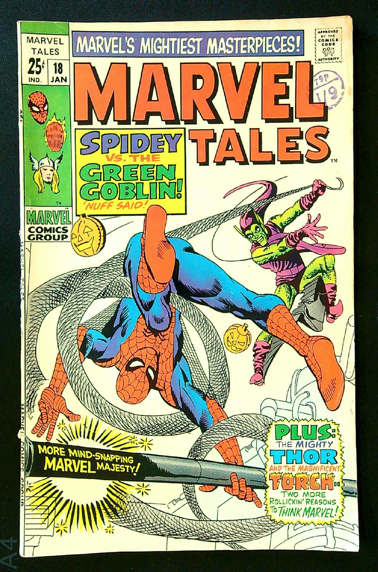 Cover of Marvel Tales #18. One of 250,000 Vintage American Comics on sale from Krypton!